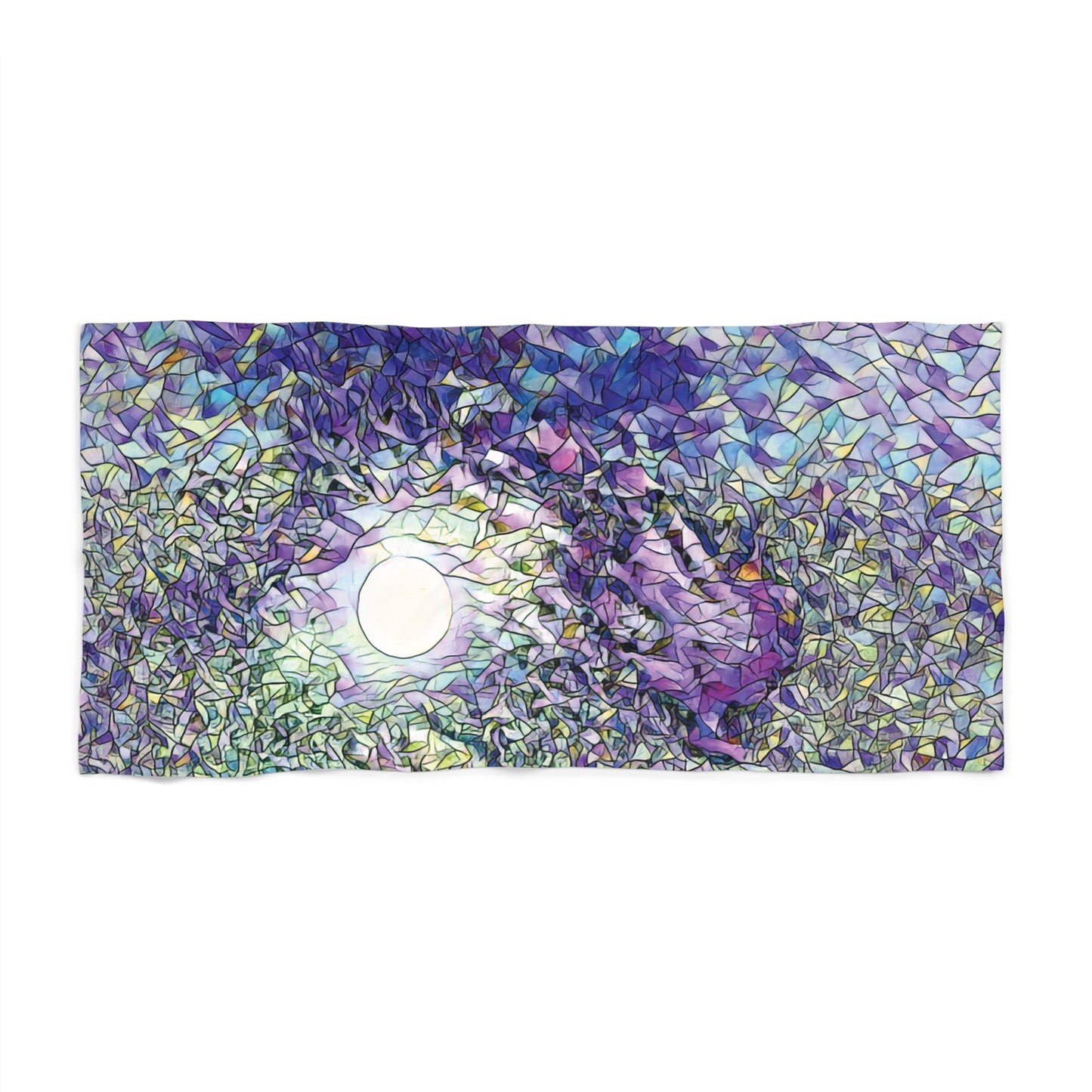 Custom Beach Towel available in two sizes from the Night Sky Series at Intriguing Vistas