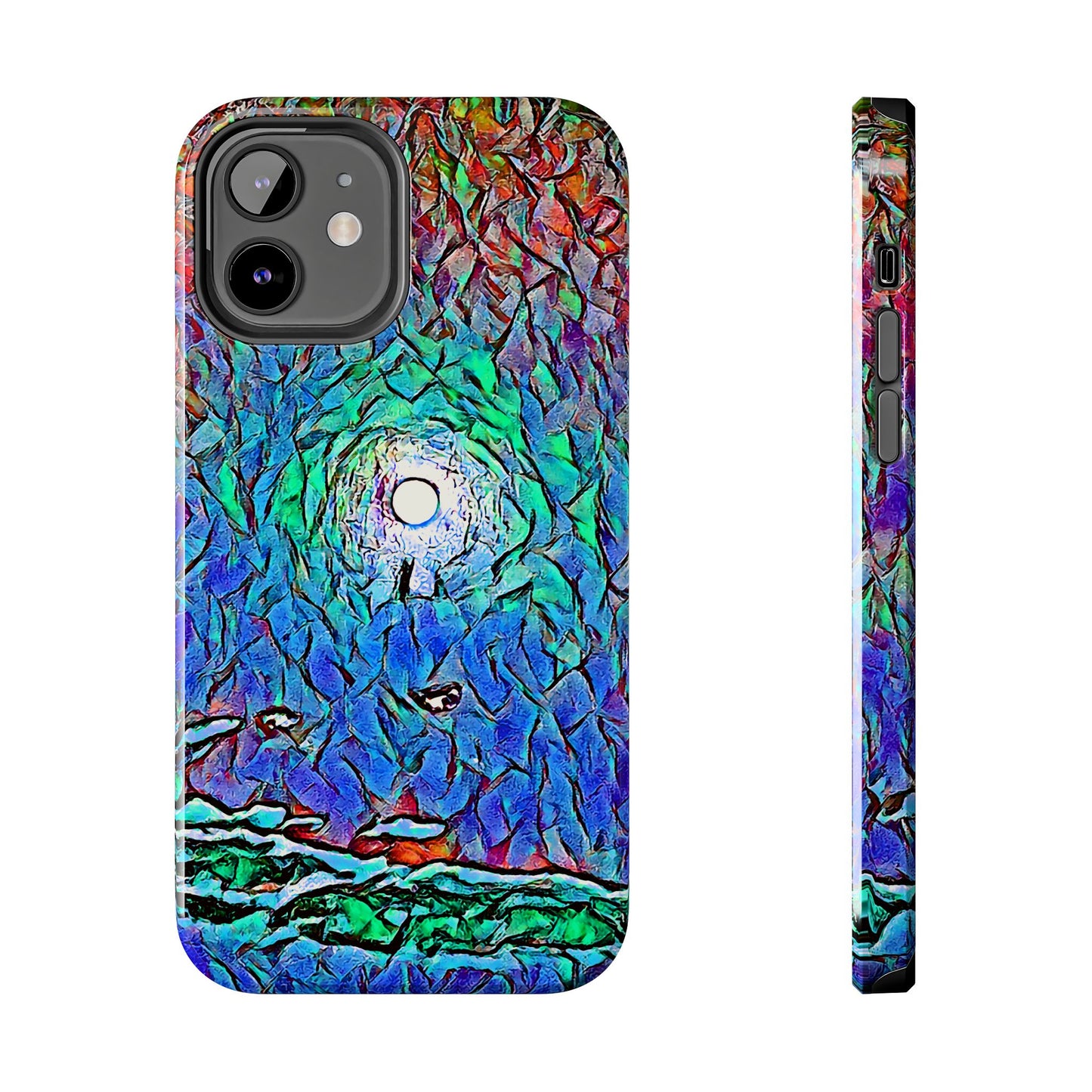 Custom Tough Phone Case for iPhone & Samsung From The Night Sky Series at Intriguing Vistas