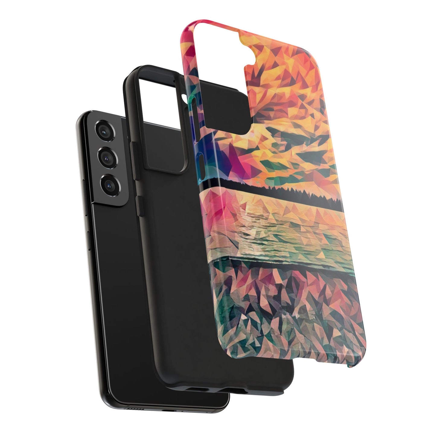 Custom Tough Phone Case for iPhone & Samsung From The Sunset Series at Intriguing Vistas