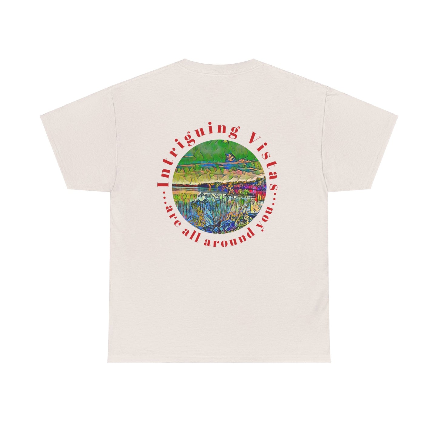 Gildan 5000 Unisex Adult Heavy Cotton Tee Available In Multiple Colors from the Scenery Series at Intriguing Vistas
