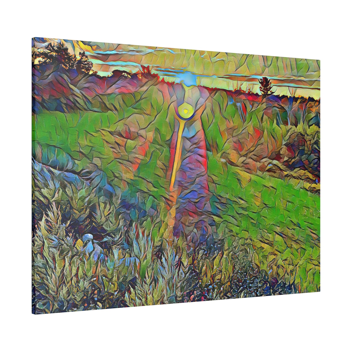 Canvas Print in Multiple Landscape Sizes from the Sunset Series at Intriguing Vistas