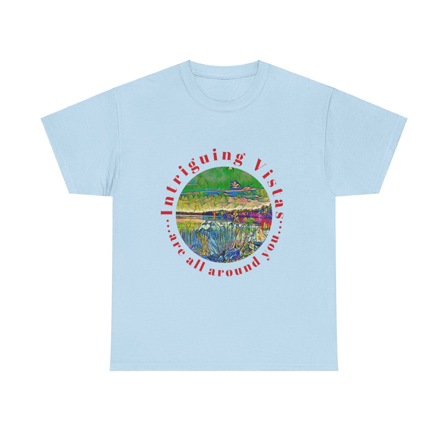 Gildan 5000 Unisex Adult Heavy Cotton Tee Available In Multiple Colors from the Scenery Series at Intriguing Vistas
