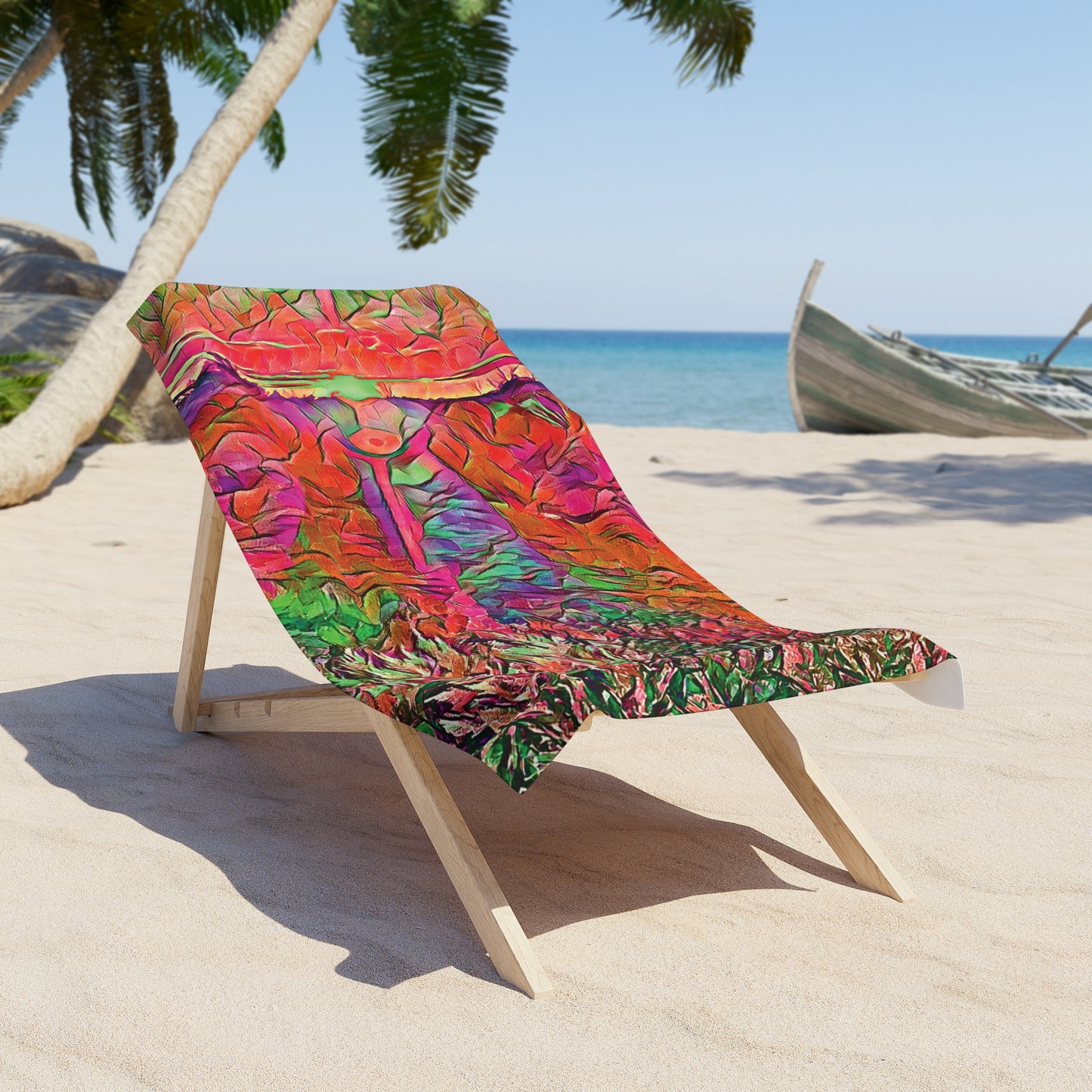 Custom Beach Towel available in two sizes from the Sunset Series at Intriguing Vistas