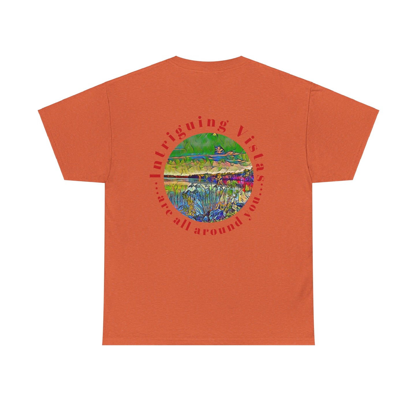 Gildan 5000 Unisex Adult Heavy Cotton Tee Available In Multiple Colors from the Scenery Series at Intriguing Vistas