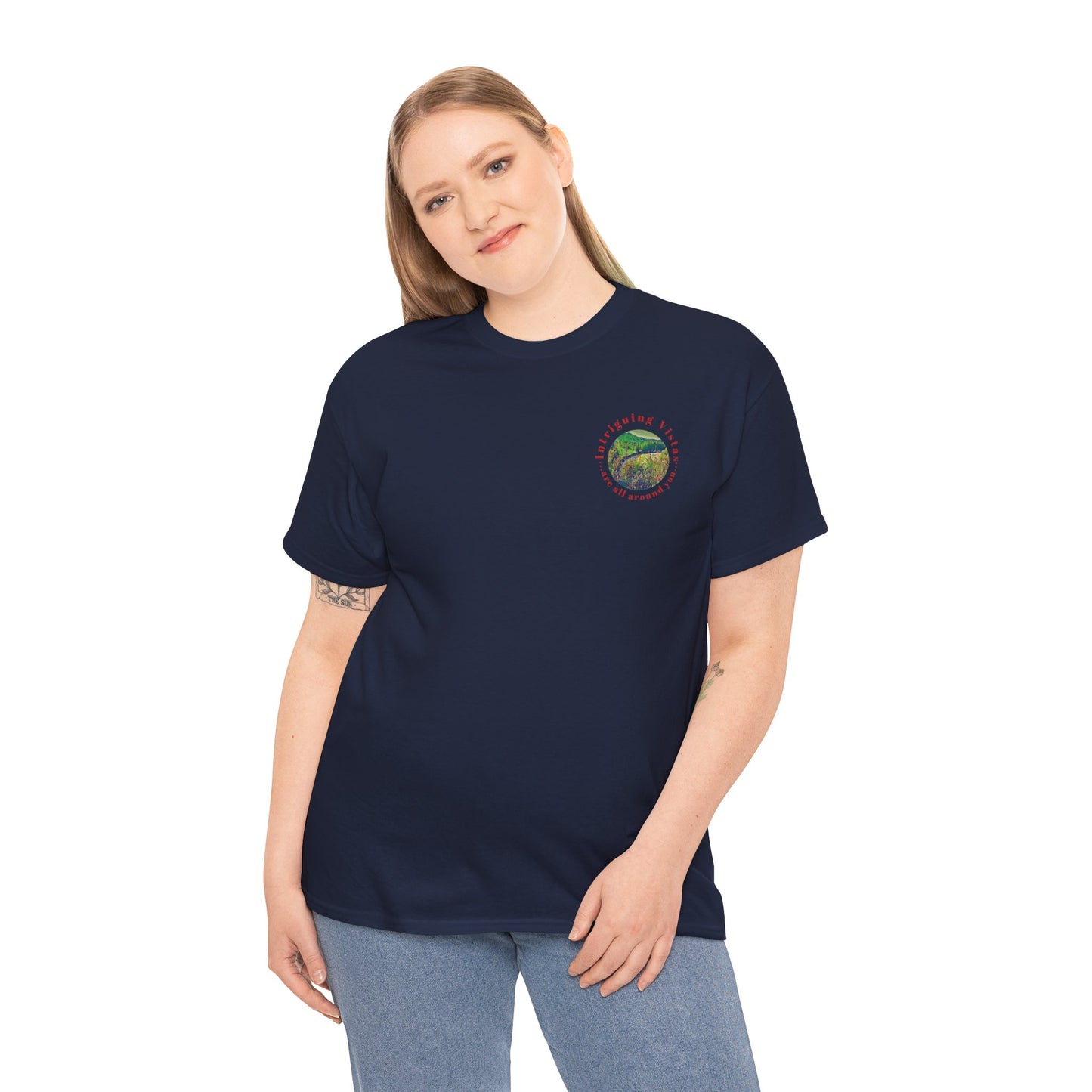 Gildan 5000 Unisex Adult Heavy Cotton Tee Available In Multiple Colors from the Scenery Series at Intriguing Vistas