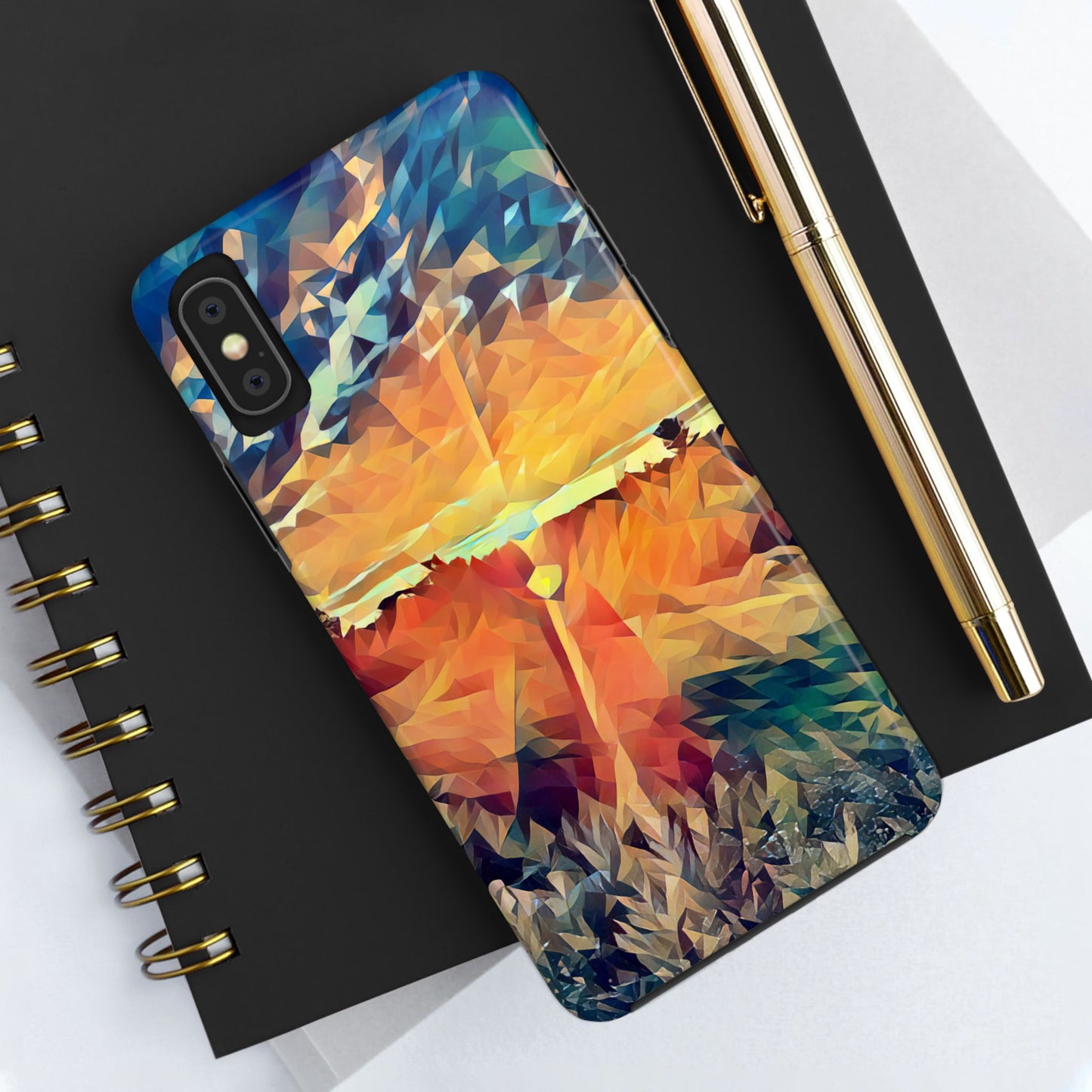 Custom Tough Phone Case for iPhone & Samsung From The Sunset Series at Intriguing Vistas