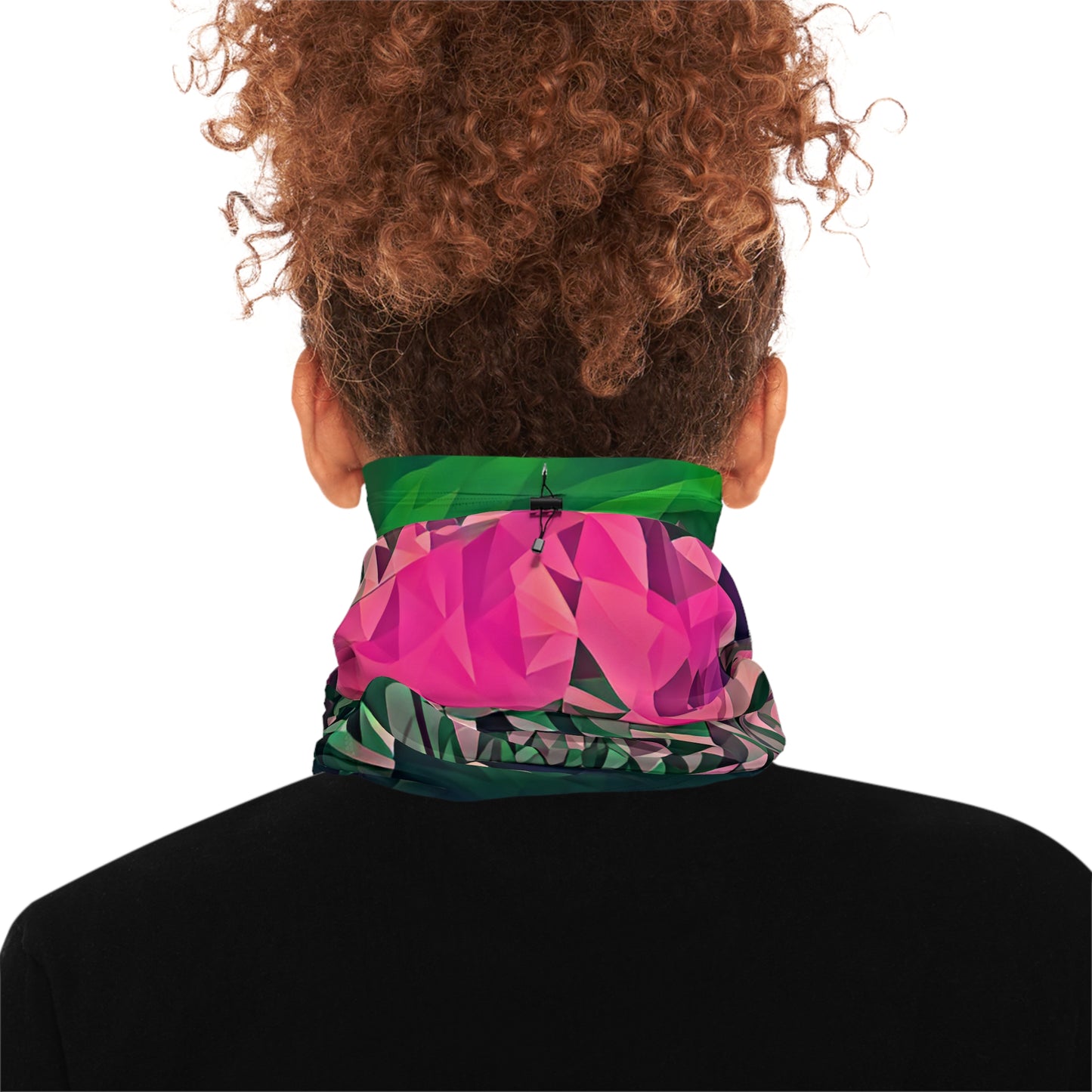 Custom Unisex Adult Winter Neck Gaiter With Drawstring From The Scenery Series At Intriguing Vistas