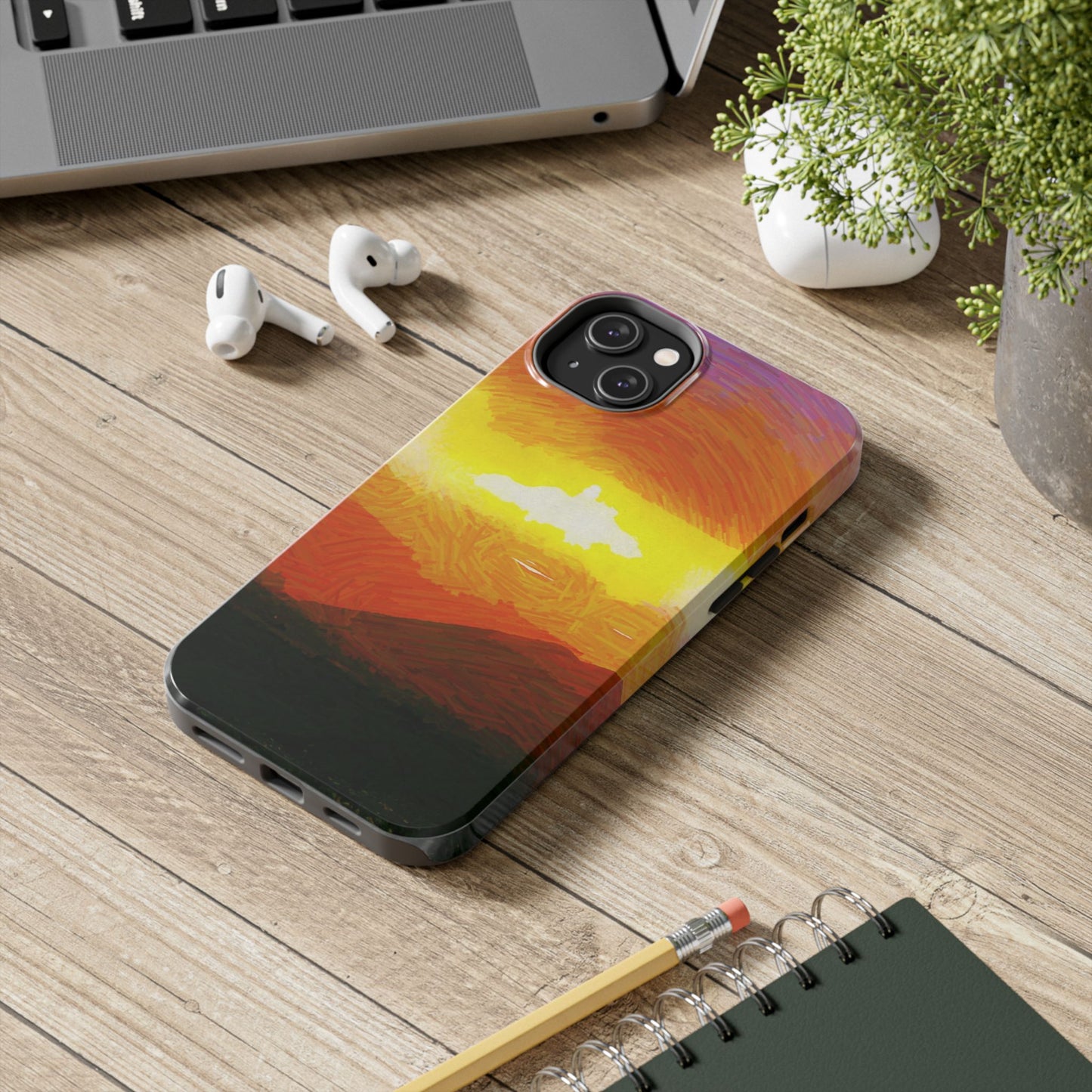 Custom Tough Phone Case for iPhone & Samsung From The Sunset Series at Intriguing Vistas