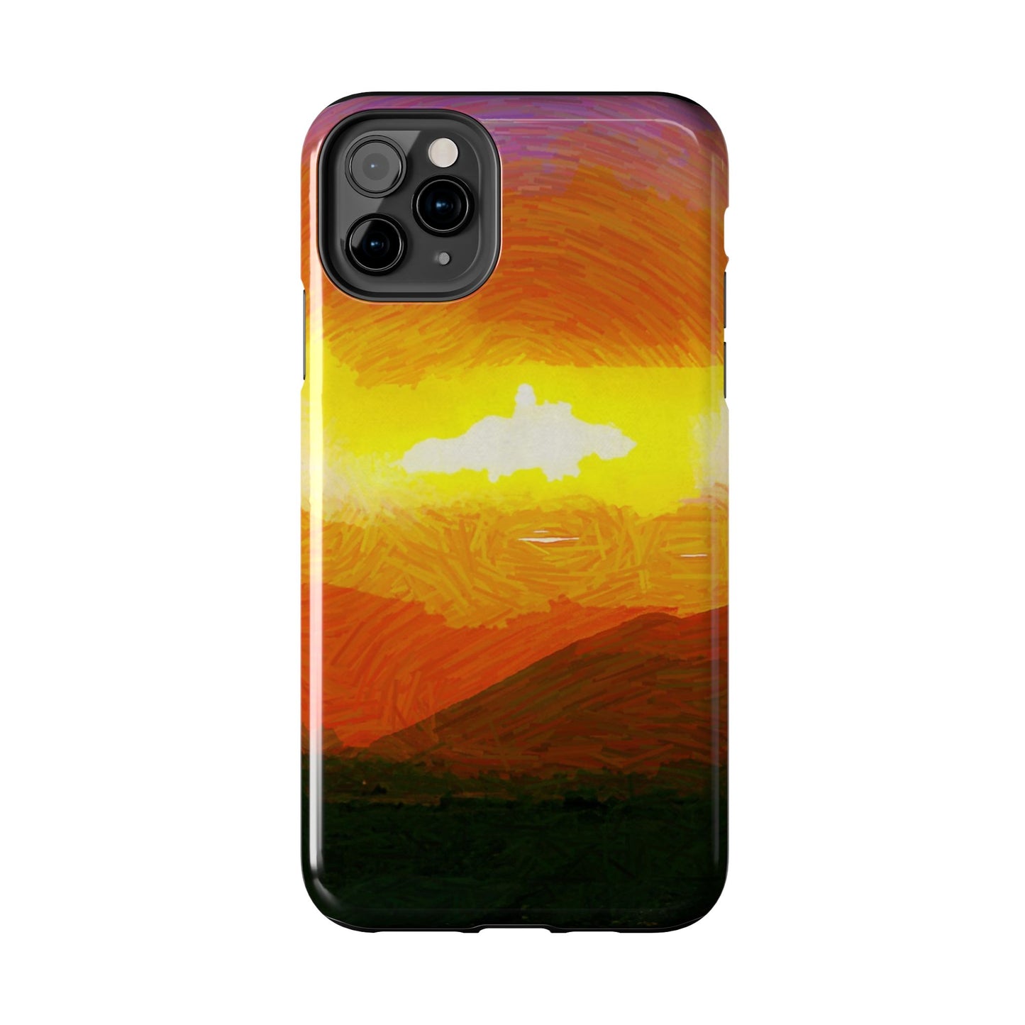 Custom Tough Phone Case for iPhone & Samsung From The Sunset Series at Intriguing Vistas