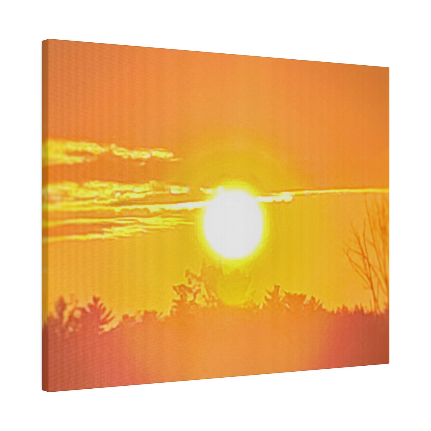 Canvas Print in Multiple Landscape Sizes from the Sunset Series at Intriguing Vistas