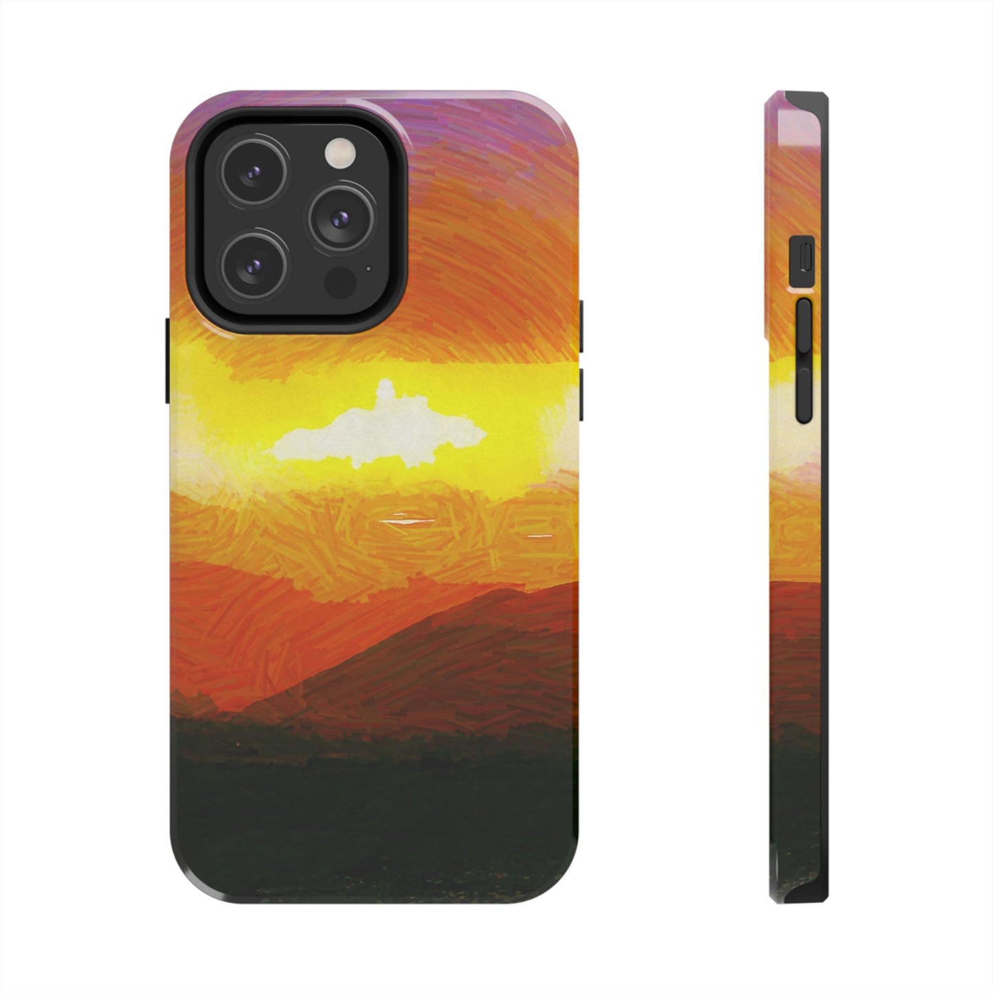 Custom Tough Phone Case for iPhone & Samsung From The Sunset Series at Intriguing Vistas