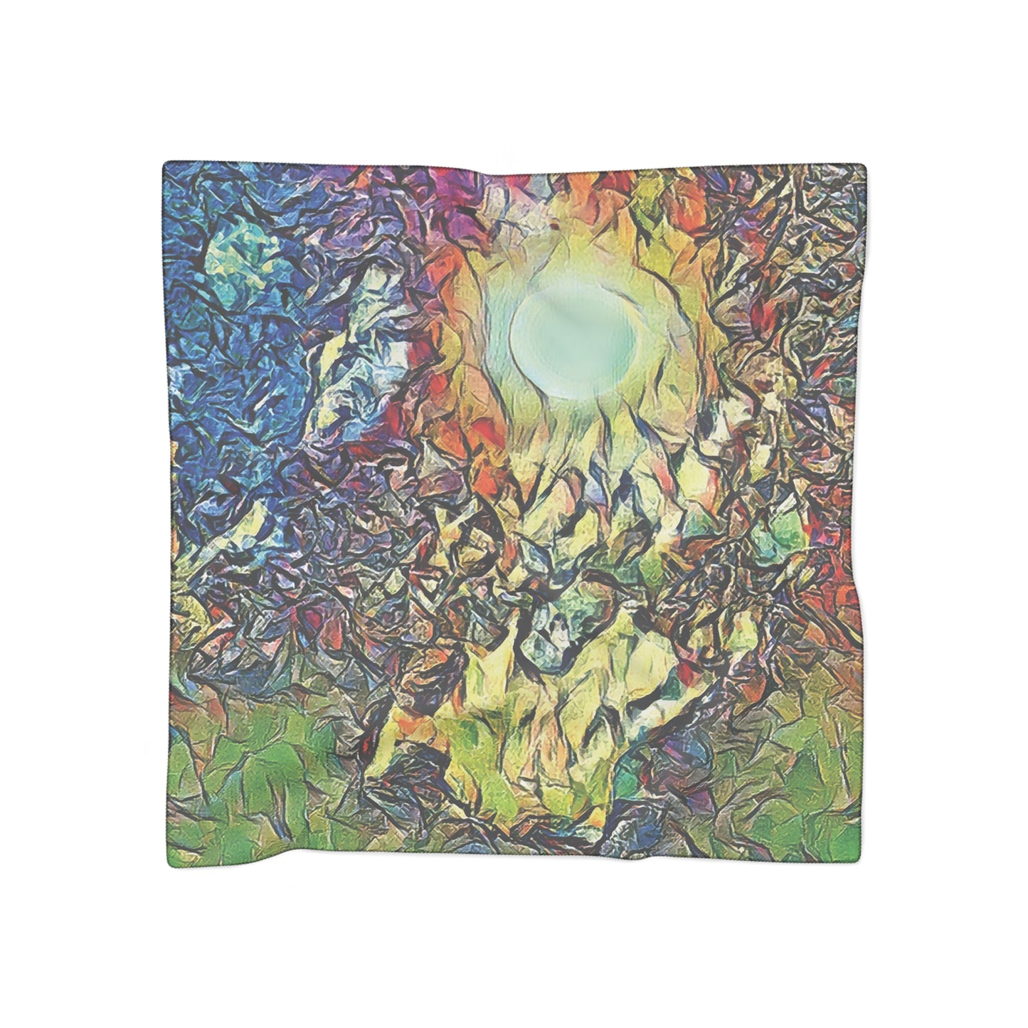 Custom Designed Scarf Available In Two Sizes From The Night Sky Series at Intriguing Vistas
