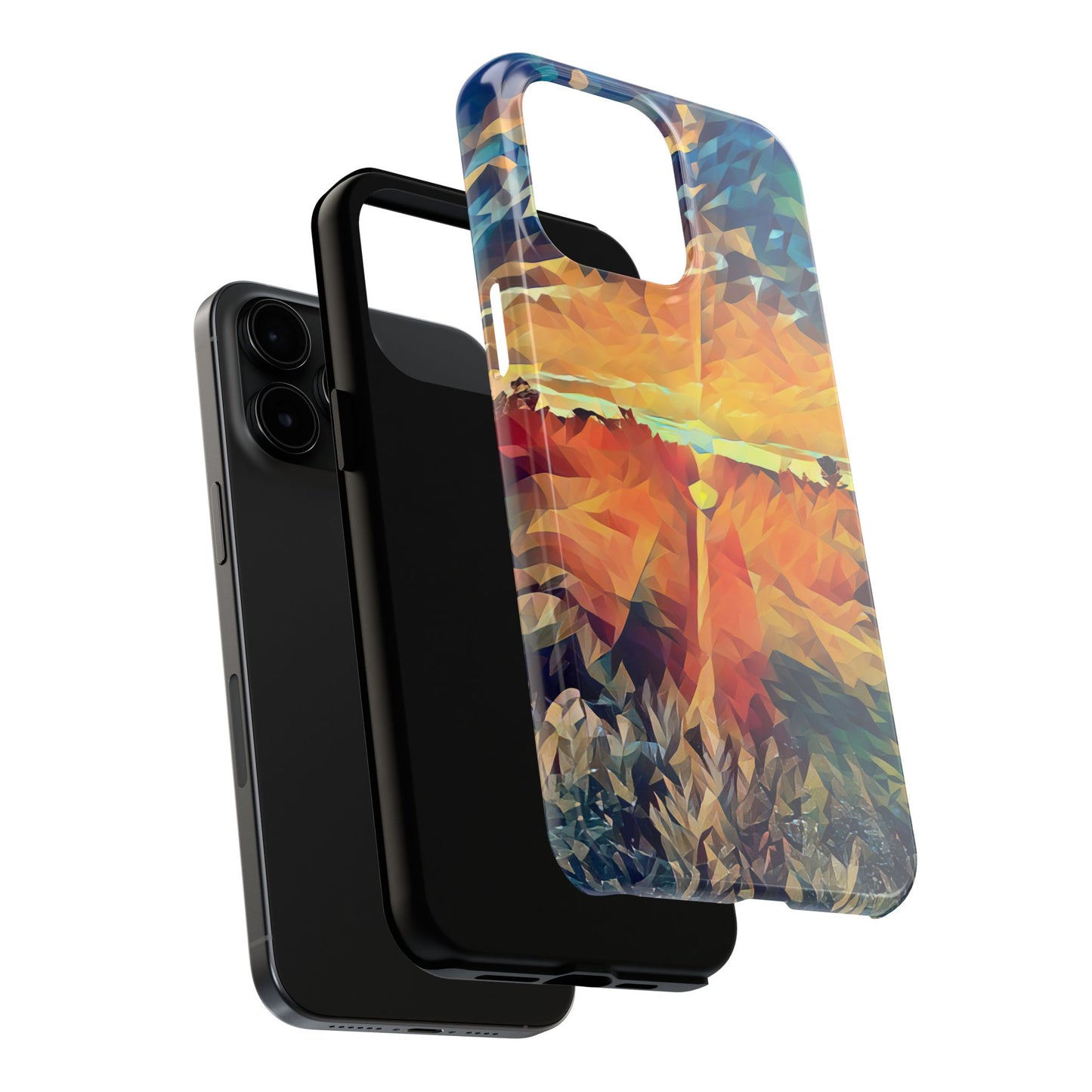 Custom Tough Phone Case for iPhone & Samsung From The Sunset Series at Intriguing Vistas