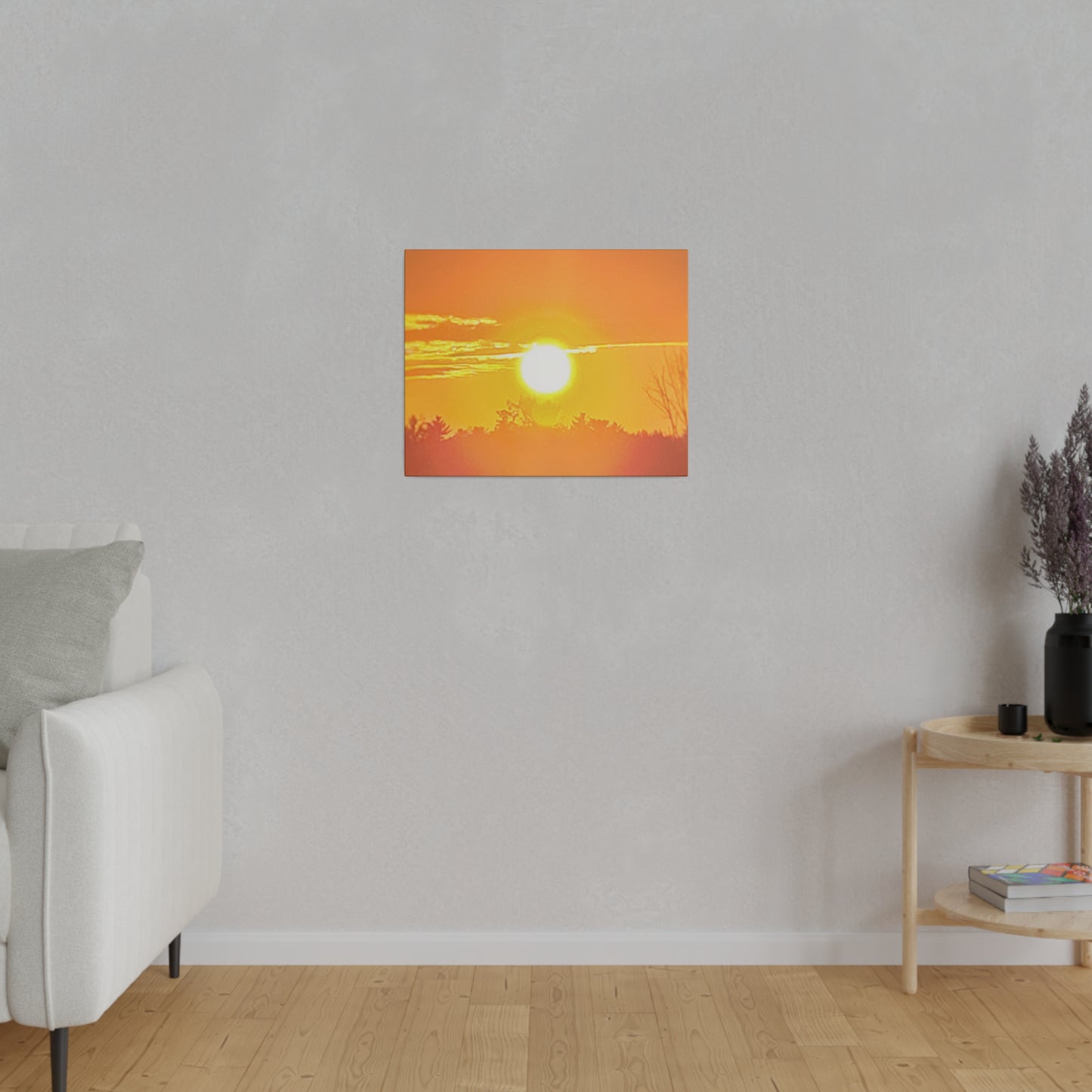 Canvas Print in Multiple Landscape Sizes from the Sunset Series at Intriguing Vistas
