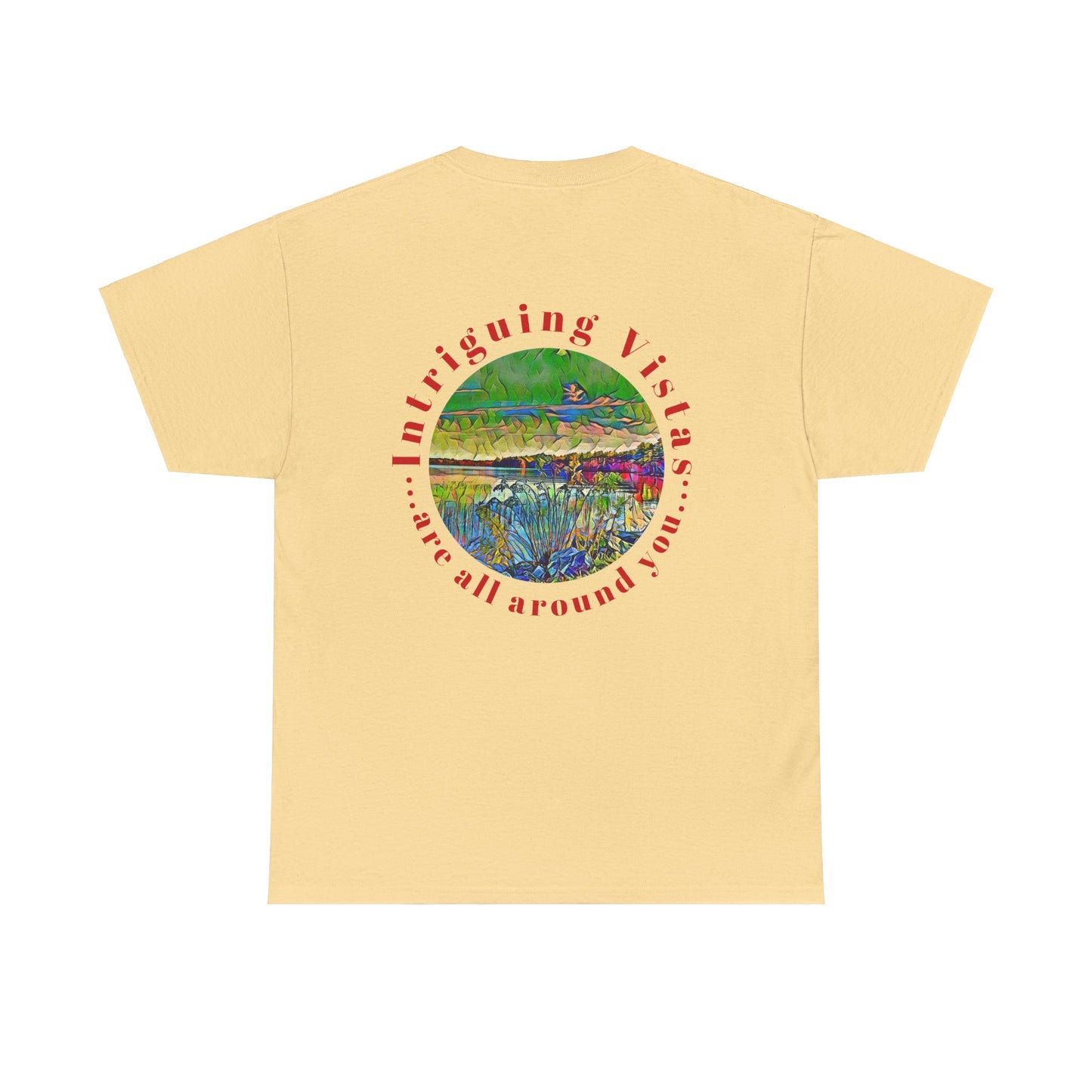 Gildan 5000 Unisex Adult Heavy Cotton Tee Available In Multiple Colors from the Scenery Series at Intriguing Vistas