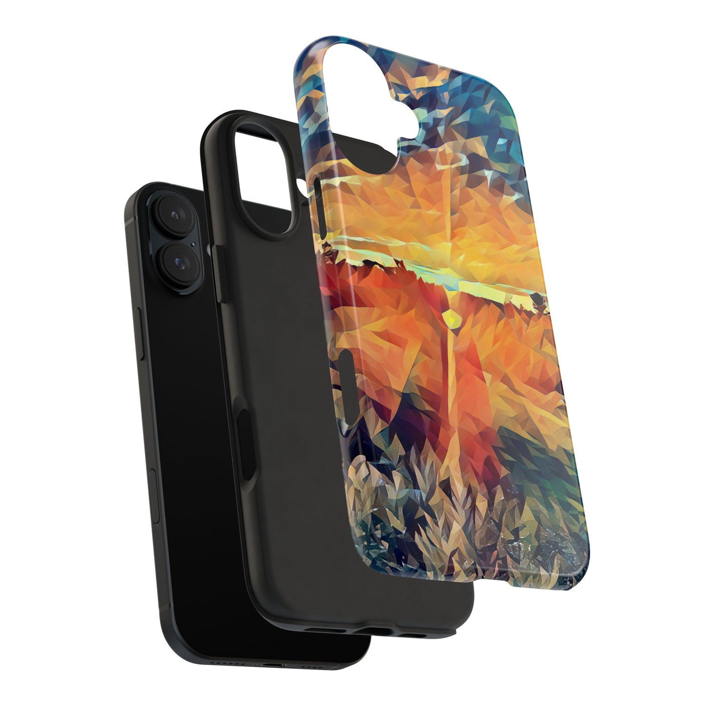Custom Tough Phone Case for iPhone & Samsung From The Sunset Series at Intriguing Vistas