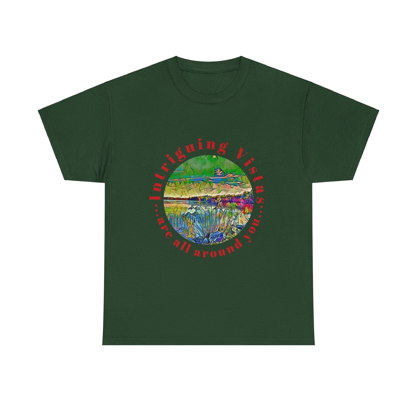 Gildan 5000 Unisex Adult Heavy Cotton Tee Available In Multiple Colors from the Scenery Series at Intriguing Vistas