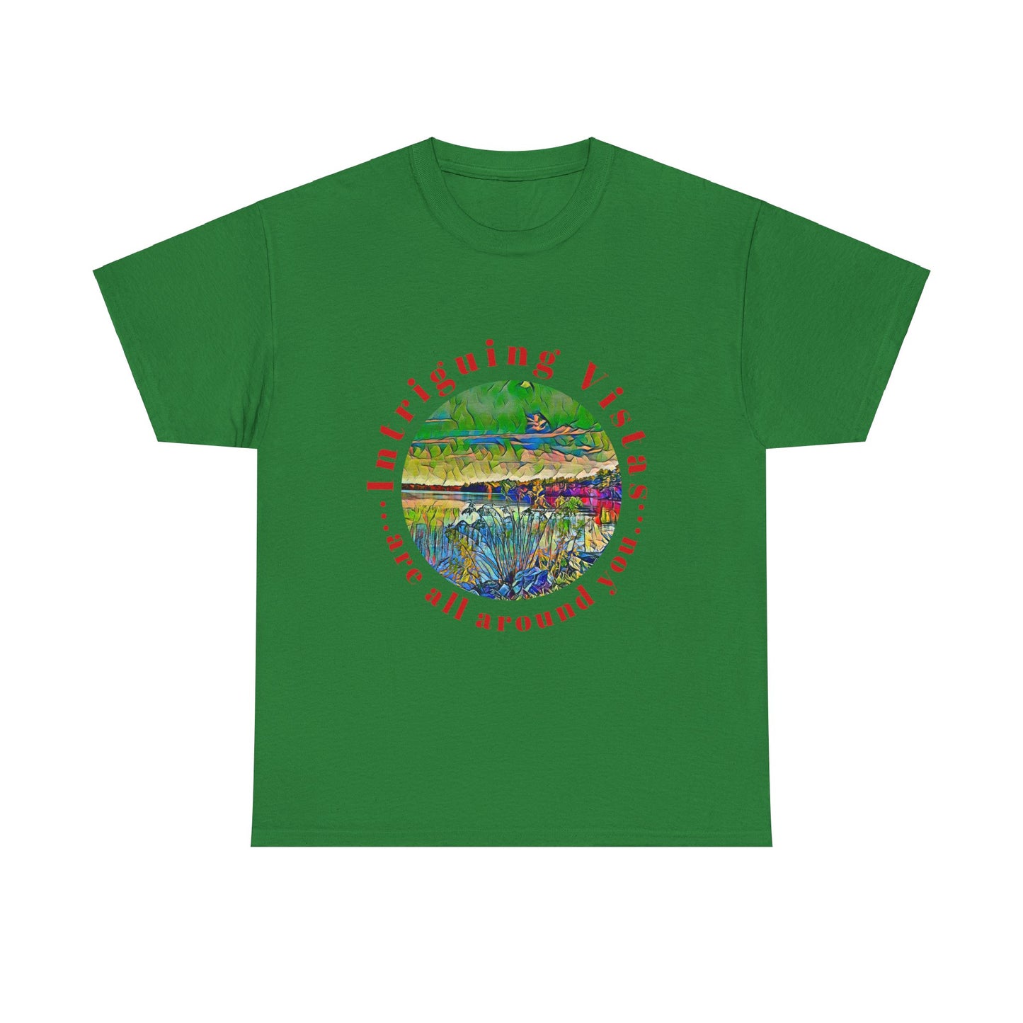 Gildan 5000 Unisex Adult Heavy Cotton Tee Available In Multiple Colors from the Scenery Series at Intriguing Vistas