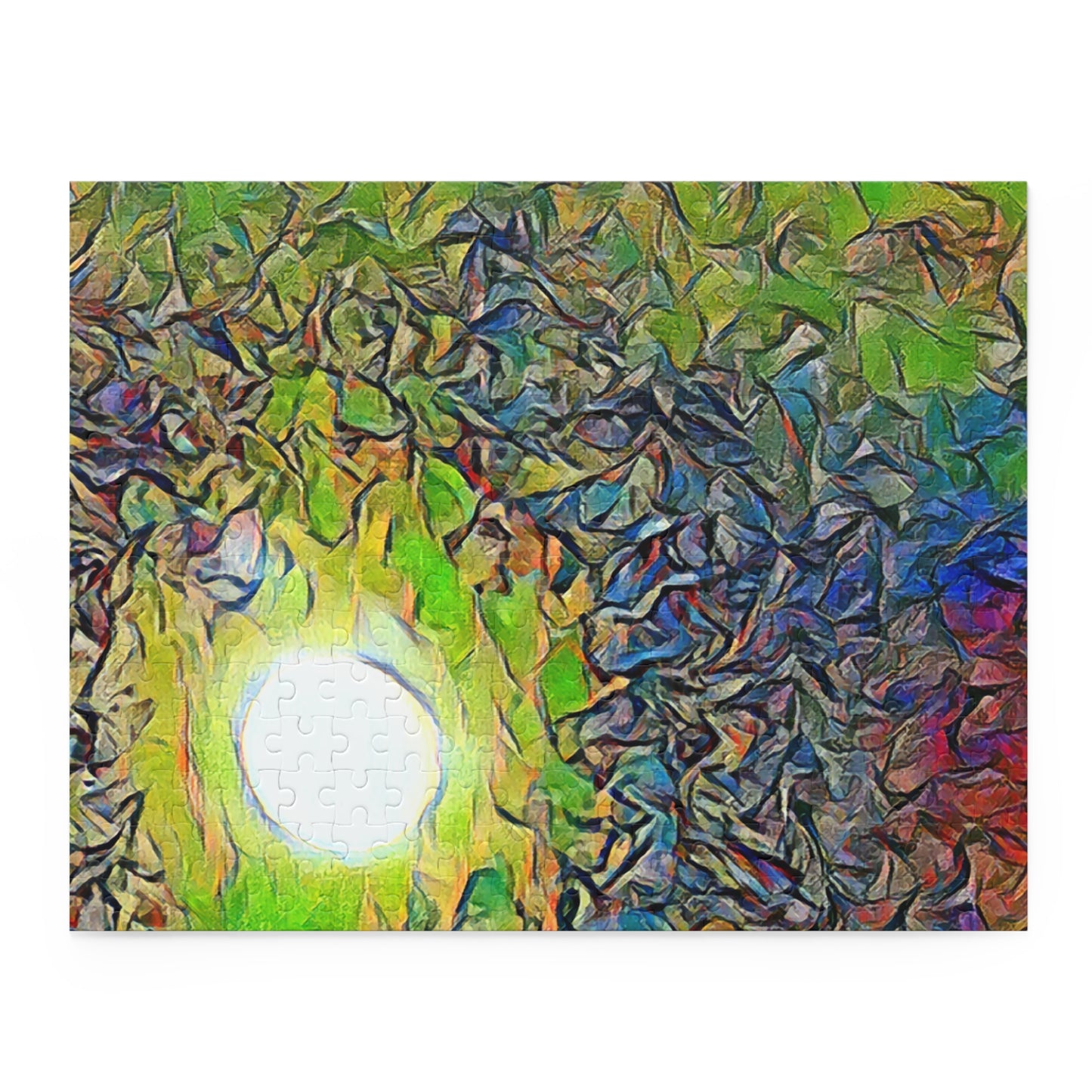 Custom Jigsaw Puzzle Available in Three Sizes from the Night Sky Series at Intriguing Vistas