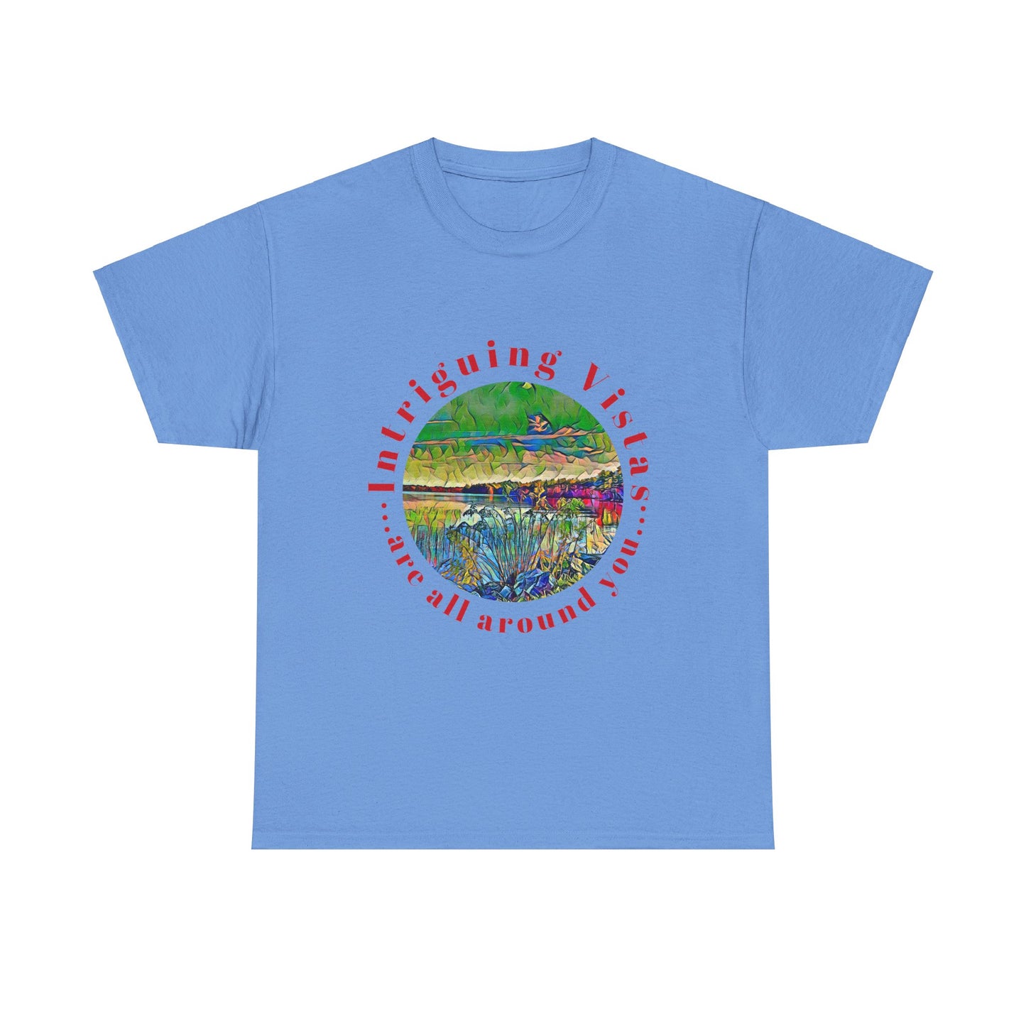 Gildan 5000 Unisex Adult Heavy Cotton Tee Available In Multiple Colors from the Scenery Series at Intriguing Vistas