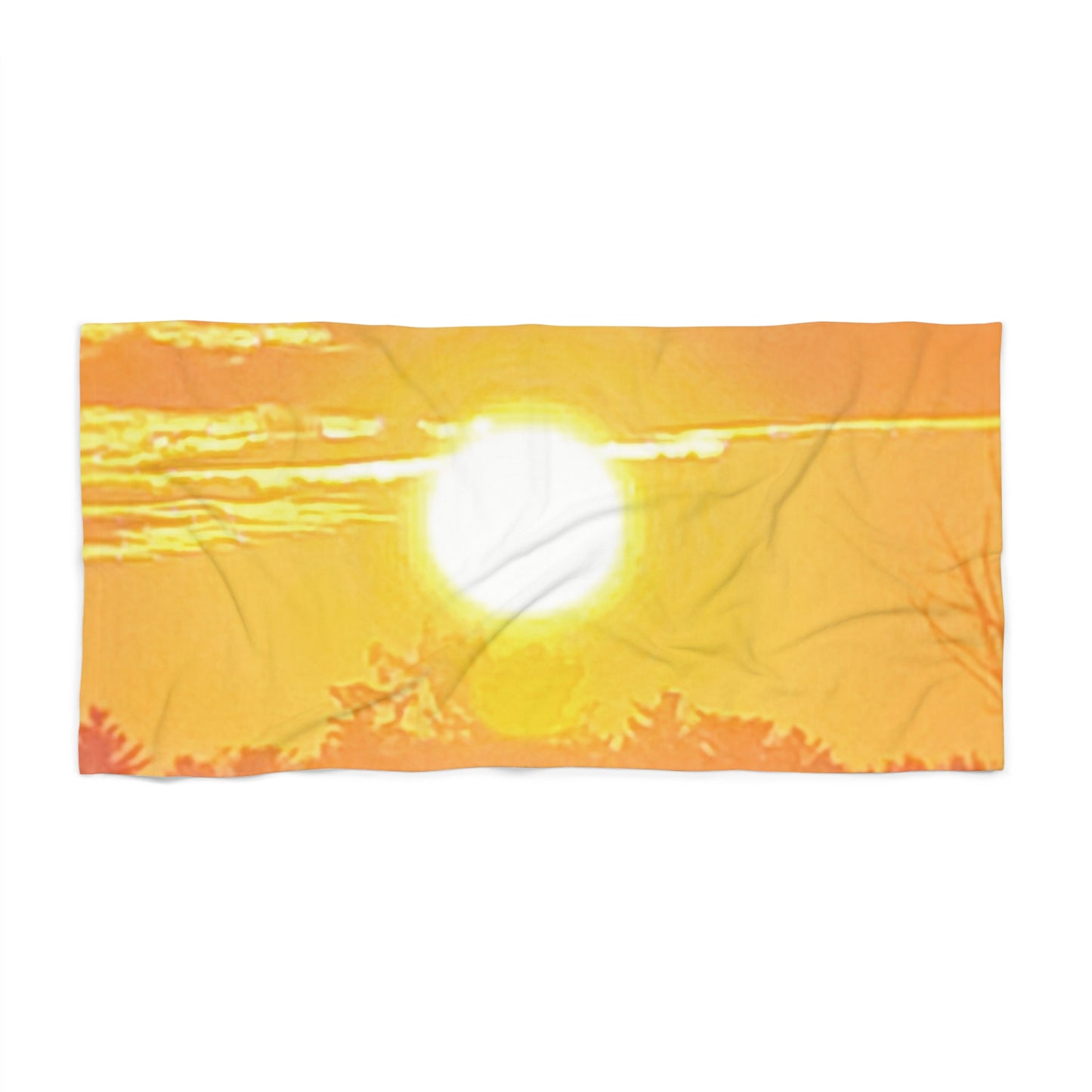 Custom Beach Towel available in two sizes from the Sunset Series at Intriguing Vistas