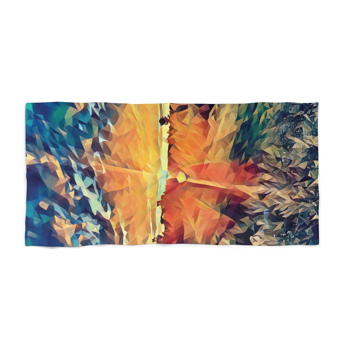 Custom Beach Towel available in two sizes from the Sunset Series at Intriguing Vistas