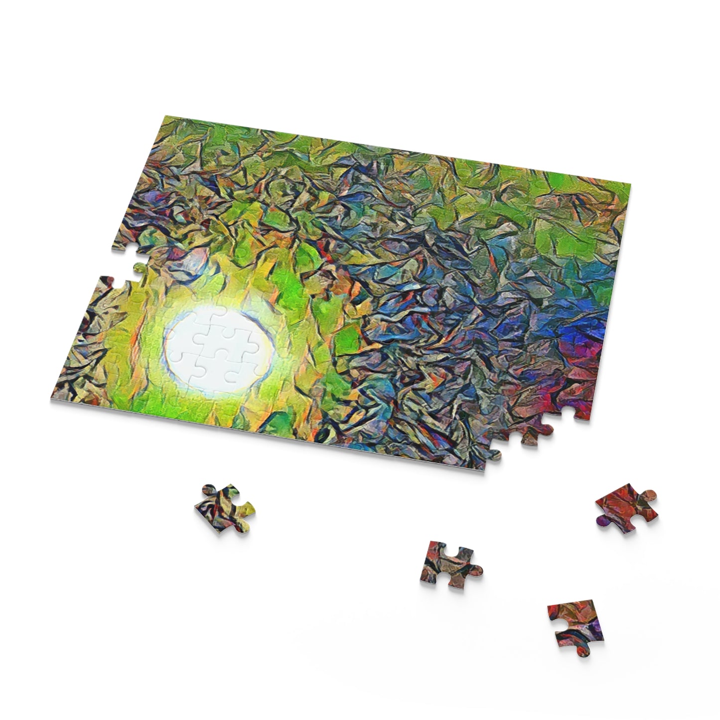 Custom Jigsaw Puzzle Available in Three Sizes from the Night Sky Series at Intriguing Vistas