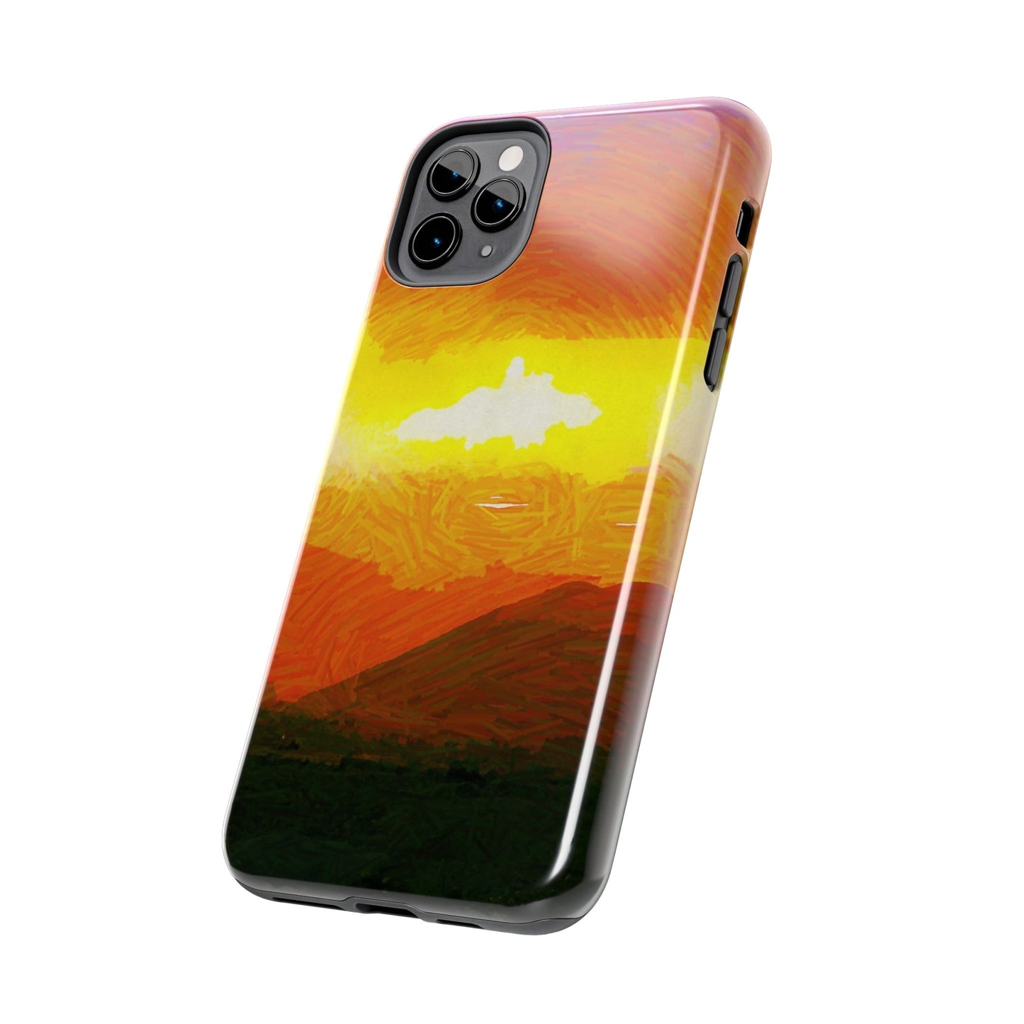 Custom Tough Phone Case for iPhone & Samsung From The Sunset Series at Intriguing Vistas