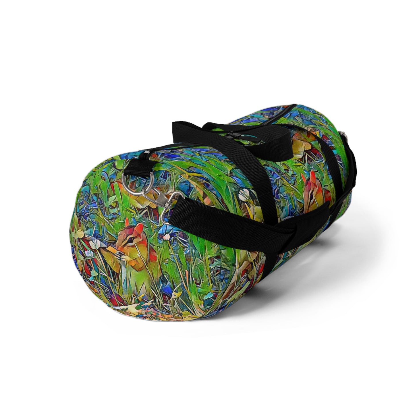 Custom Duffel Bag available in two sizes from the Wildlife Series at Intriguing Vistas