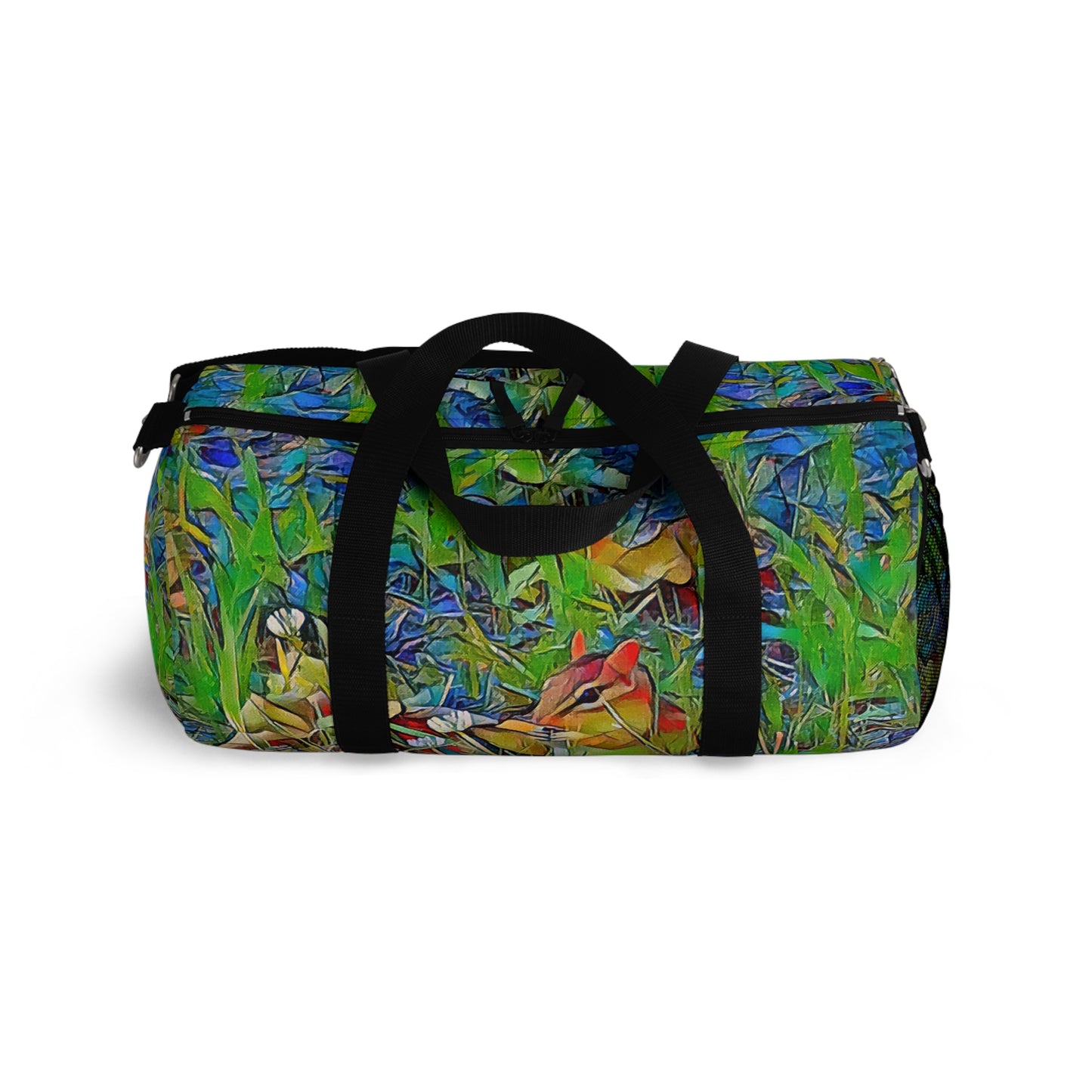 Custom Duffel Bag available in two sizes from the Wildlife Series at Intriguing Vistas