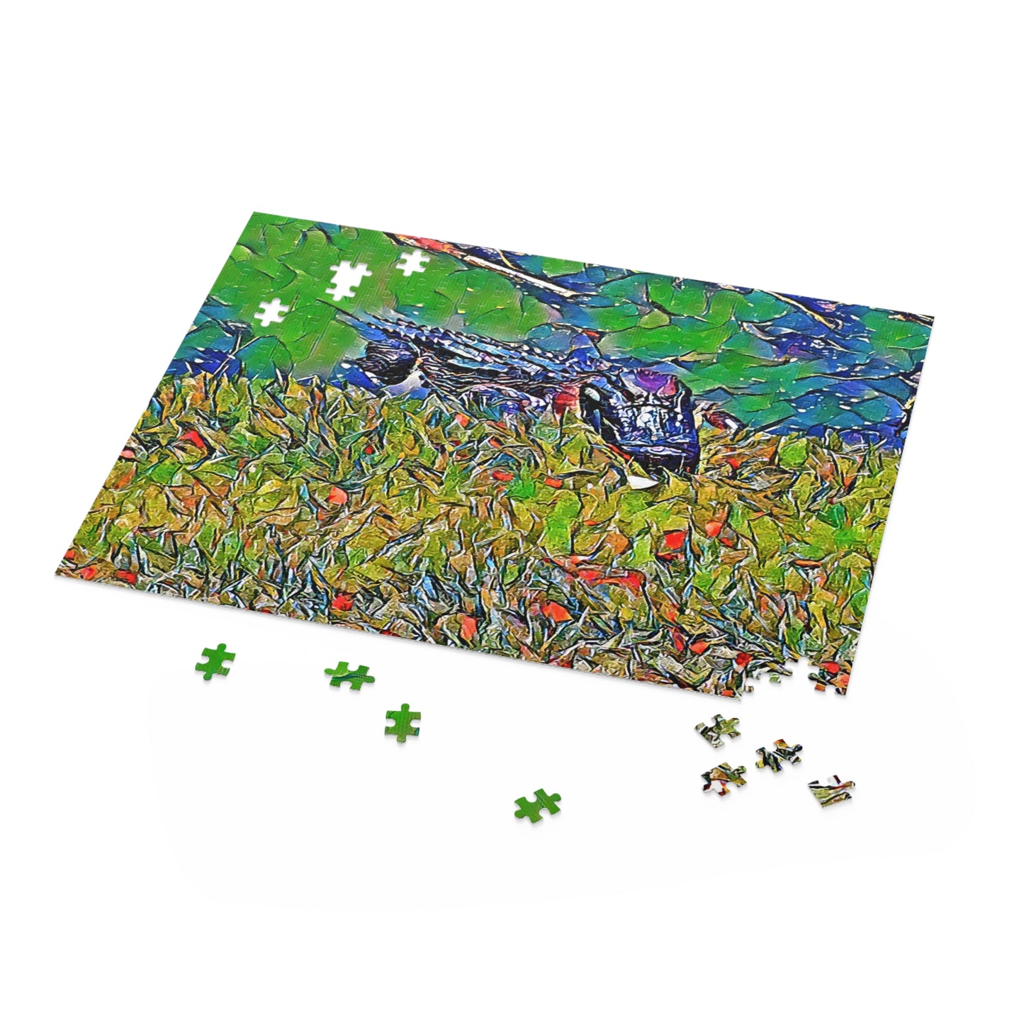 Custom Jigsaw Puzzle Available in Three Sizes from the Wildlife Series at Intriguing Vistas