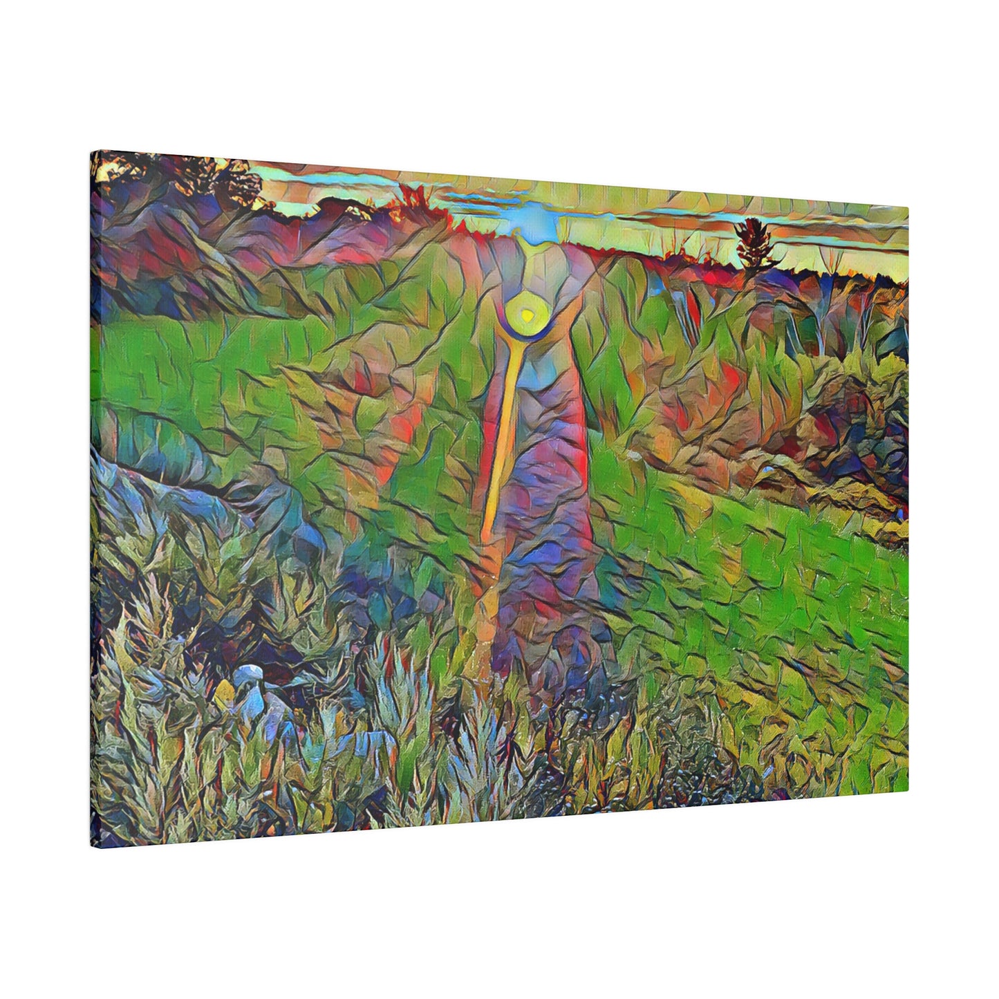 Canvas Print in Multiple Landscape Sizes from the Sunset Series at Intriguing Vistas