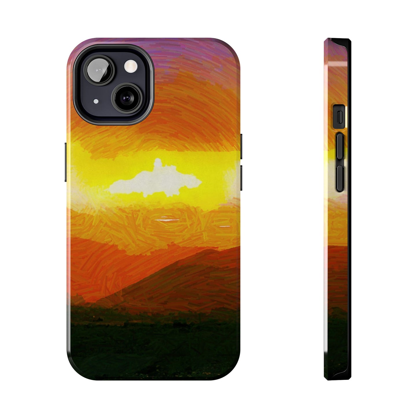 Custom Tough Phone Case for iPhone & Samsung From The Sunset Series at Intriguing Vistas