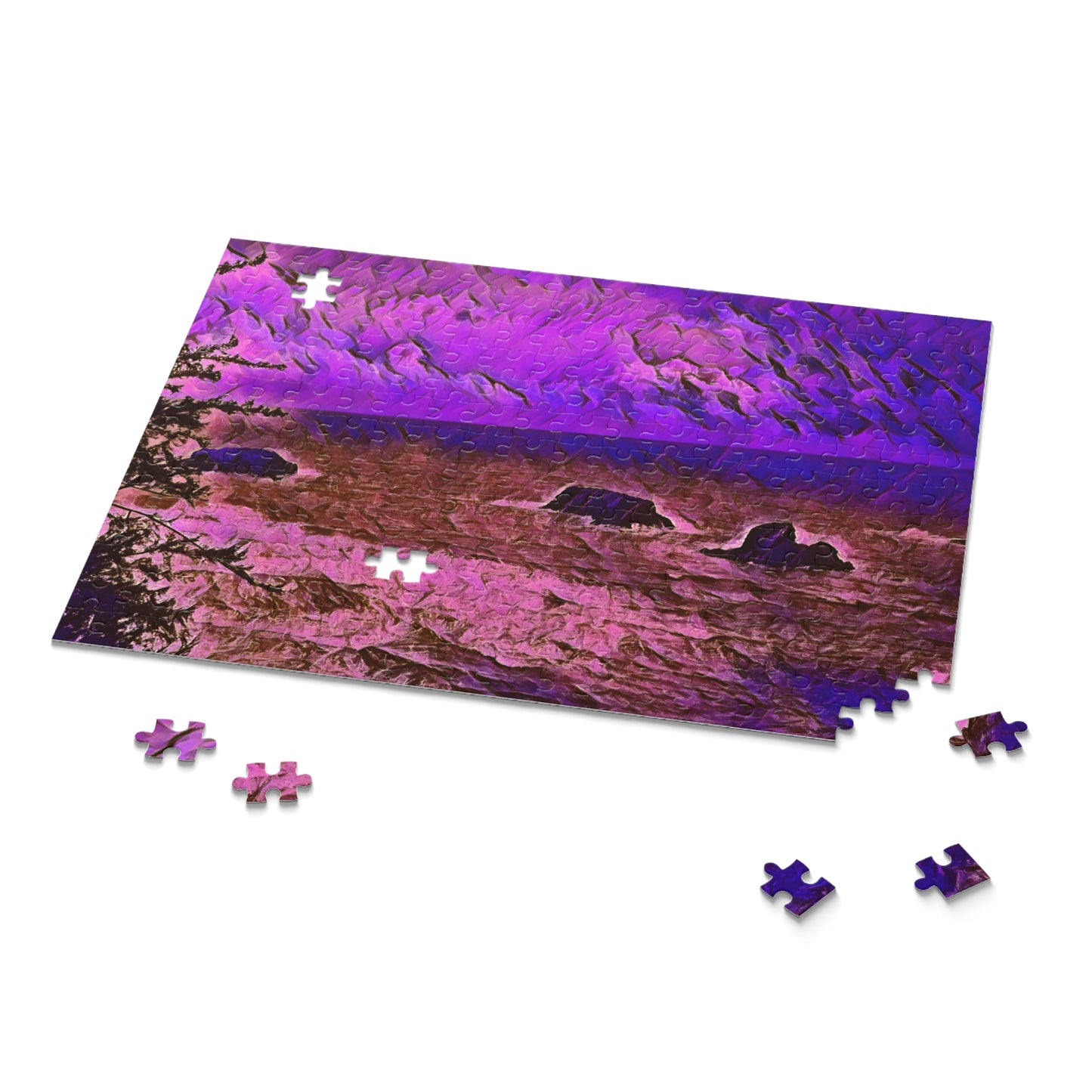 Jigsaw Puzzle Available in Three Sizes for All Ages and Skill Levels!