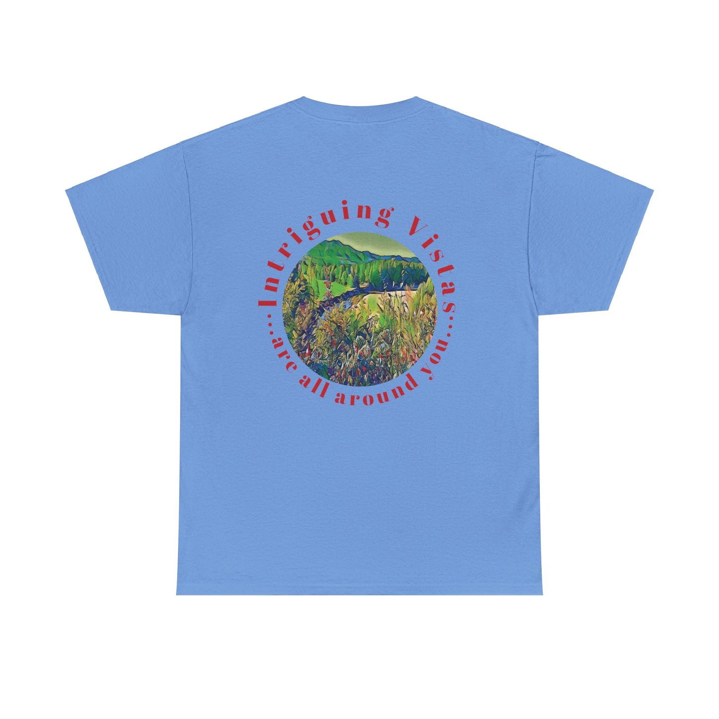 Gildan 5000 Unisex Adult Heavy Cotton Tee Available In Multiple Colors from the Scenery Series at Intriguing Vistas