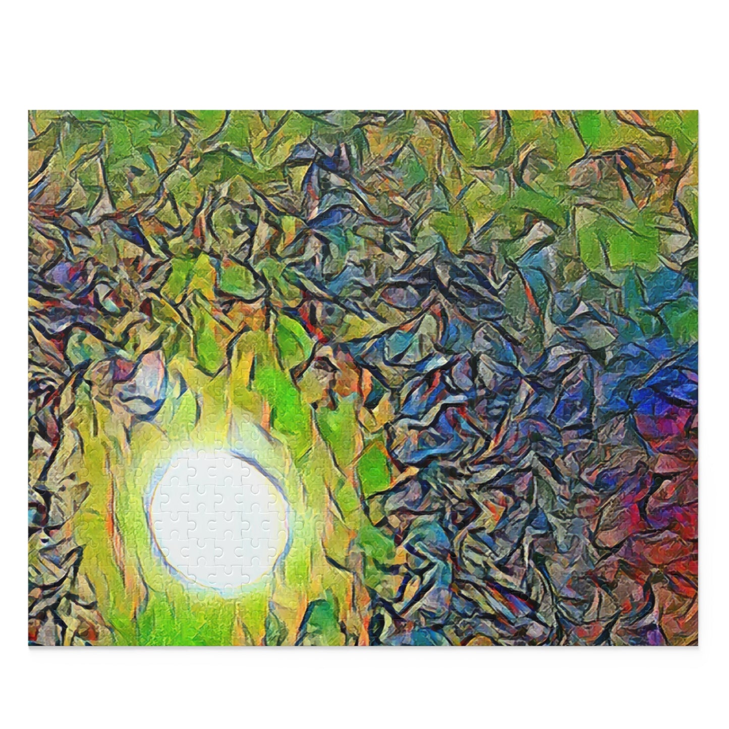 Custom Jigsaw Puzzle Available in Three Sizes from the Night Sky Series at Intriguing Vistas