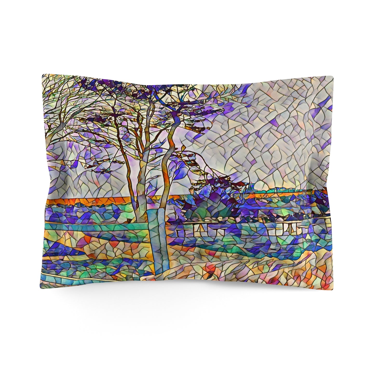 Custom Pillow Sham From The Scenery Series at Intriguing Vistas