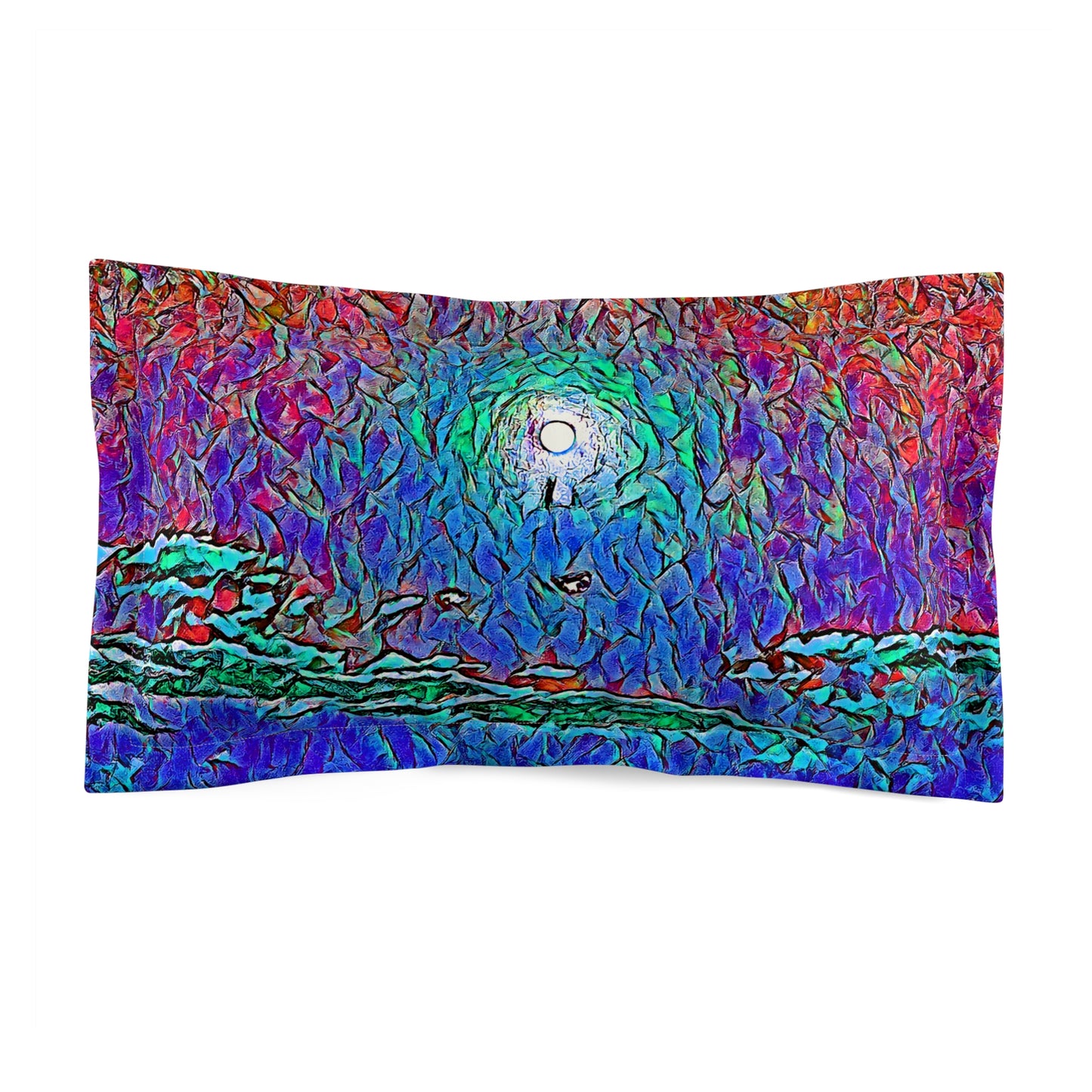 Custom Pillow Sham From The Night Sky Series at Intriguing Vistas