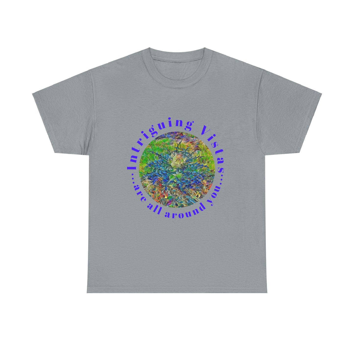 Gildan 5000 Unisex Adult Heavy Cotton Tee Available In Multiple Colors from the Scenery Series at Intriguing Vistas