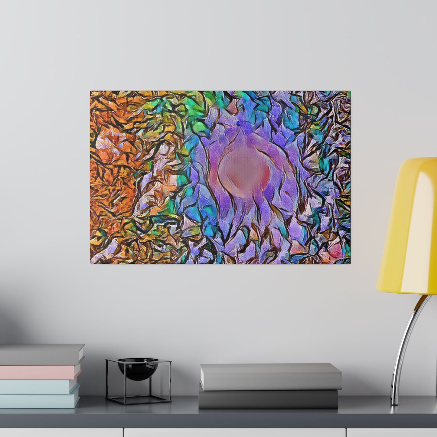 Canvas Print - Moon Through The Trees, NH - Intriguing Vistas