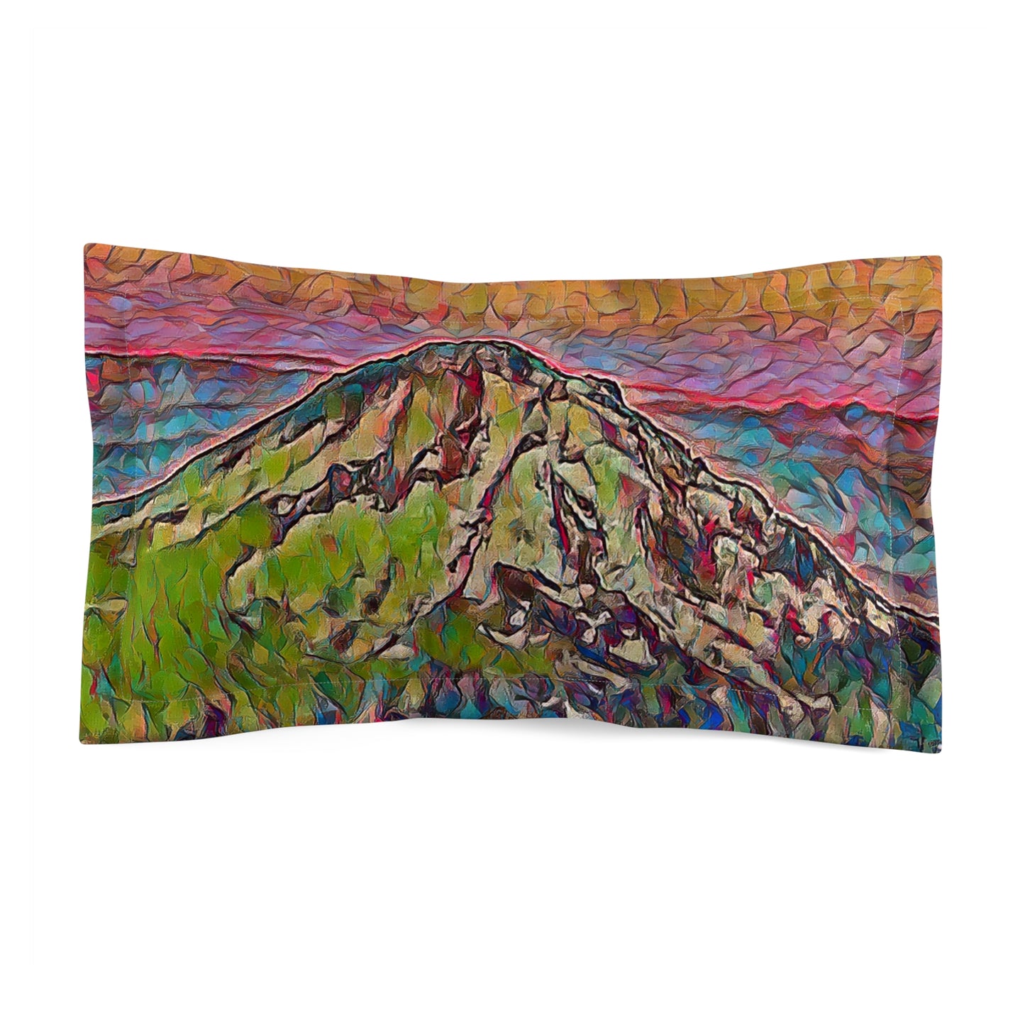 Custom Pillow Sham From The Scenery Series at Intriguing Vistas - Intriguing Vistas
