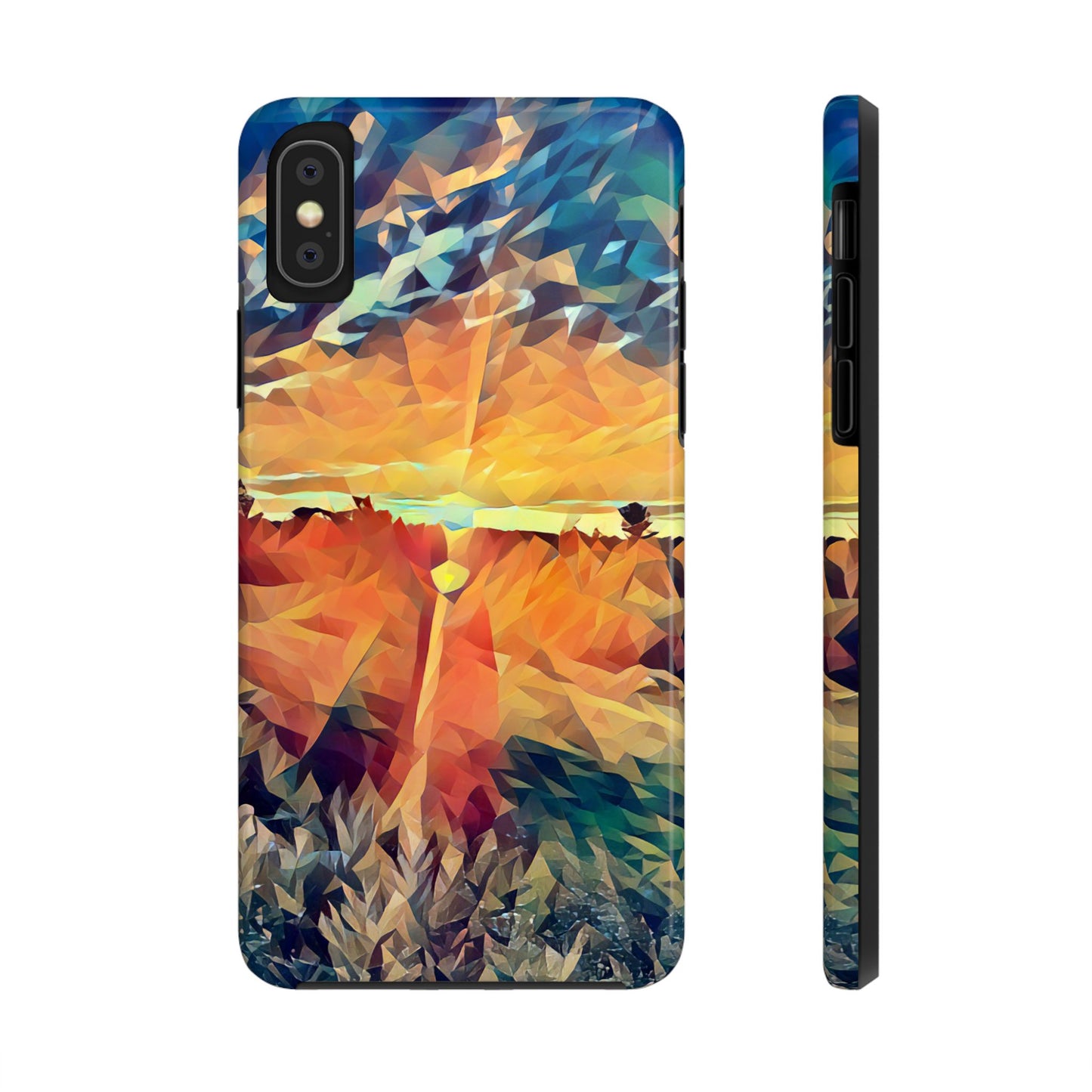 Custom Tough Phone Case for iPhone & Samsung From The Sunset Series at Intriguing Vistas