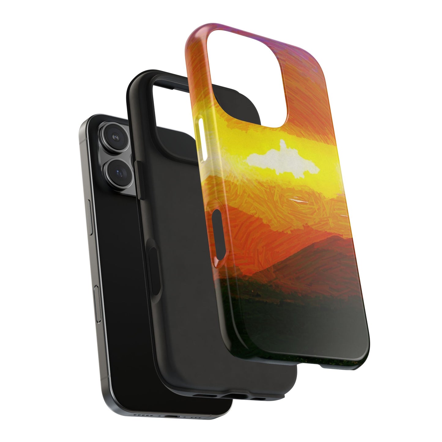 Custom Tough Phone Case for iPhone & Samsung From The Sunset Series at Intriguing Vistas