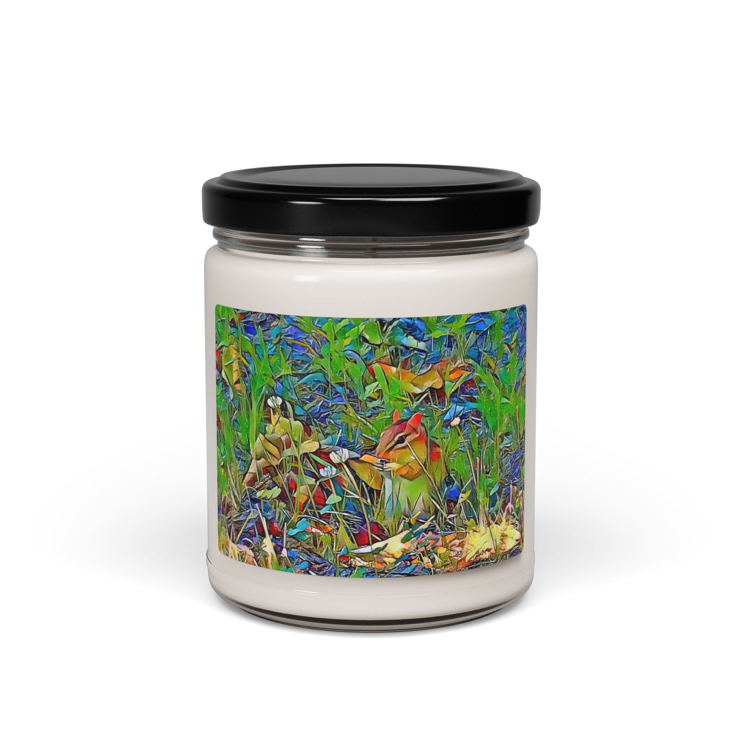 Custom Printed Candle available in five scents from the Wildlife Series at Intriguing Vistas