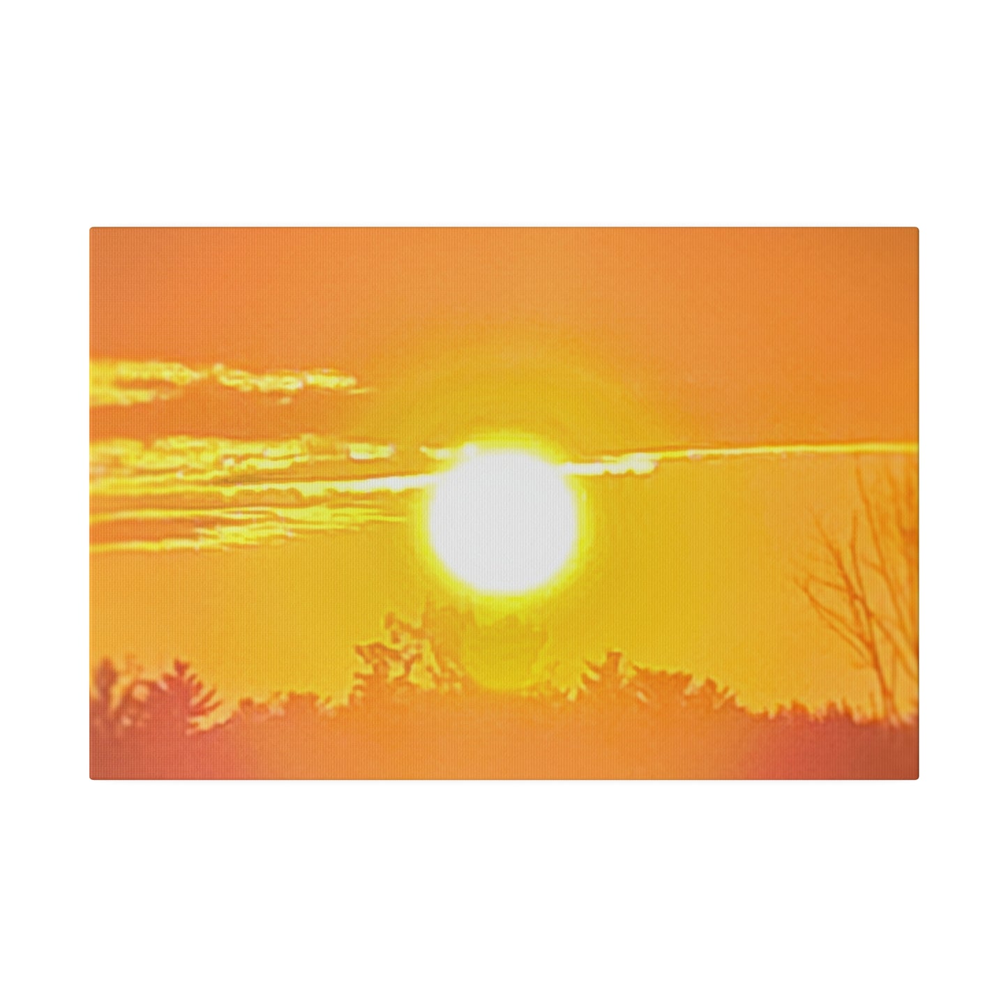 Canvas Print in Multiple Landscape Sizes from the Sunset Series at Intriguing Vistas