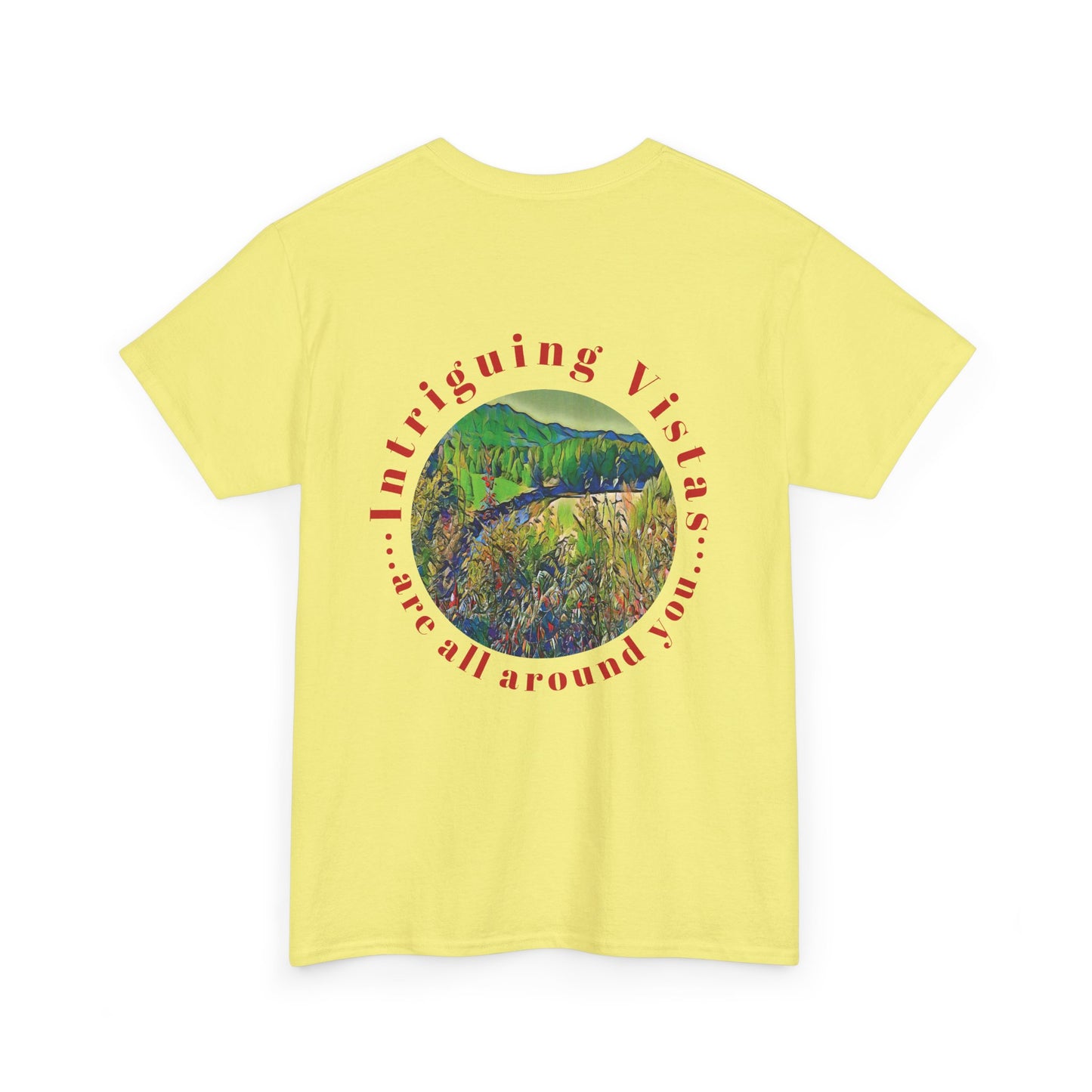 Gildan 5000 Unisex Adult Heavy Cotton Tee Available In Multiple Colors from the Scenery Series at Intriguing Vistas