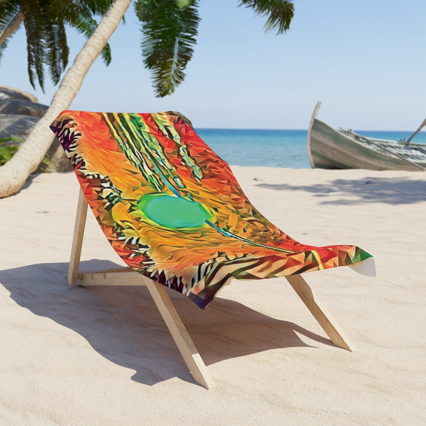 Custom Beach Towel available in two sizes from the Sunset Series at Intriguing Vistas