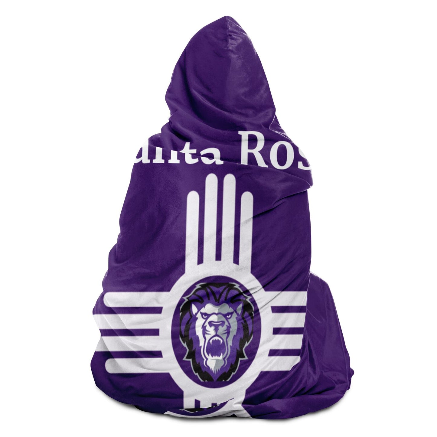 Santa Rosa Lions Hooded Blanket