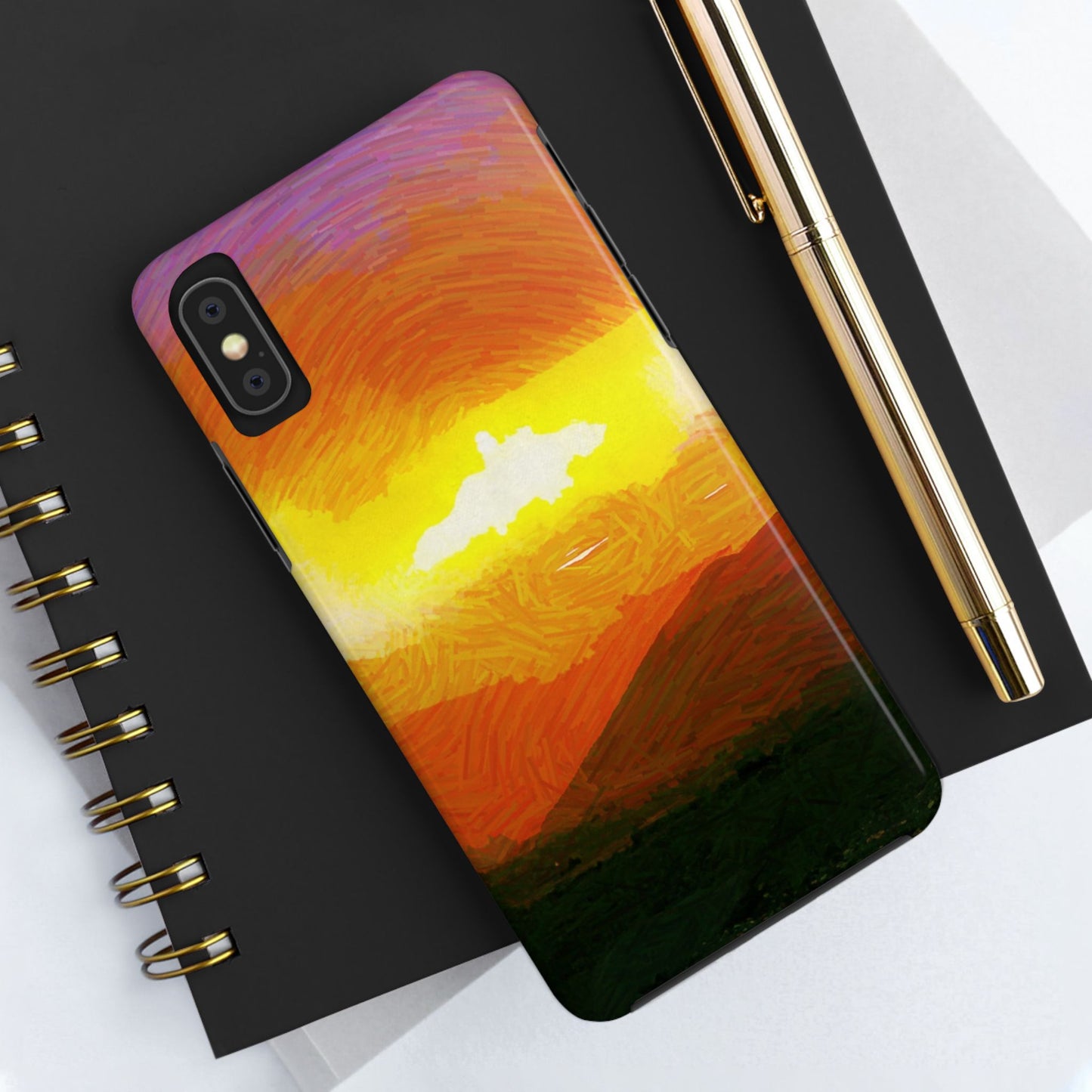 Custom Tough Phone Case for iPhone & Samsung From The Sunset Series at Intriguing Vistas