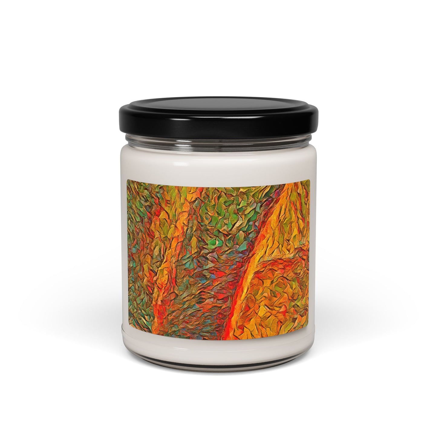 Custom Printed Candle available in five scents from the Rainbow Series at Intriguing Vistas